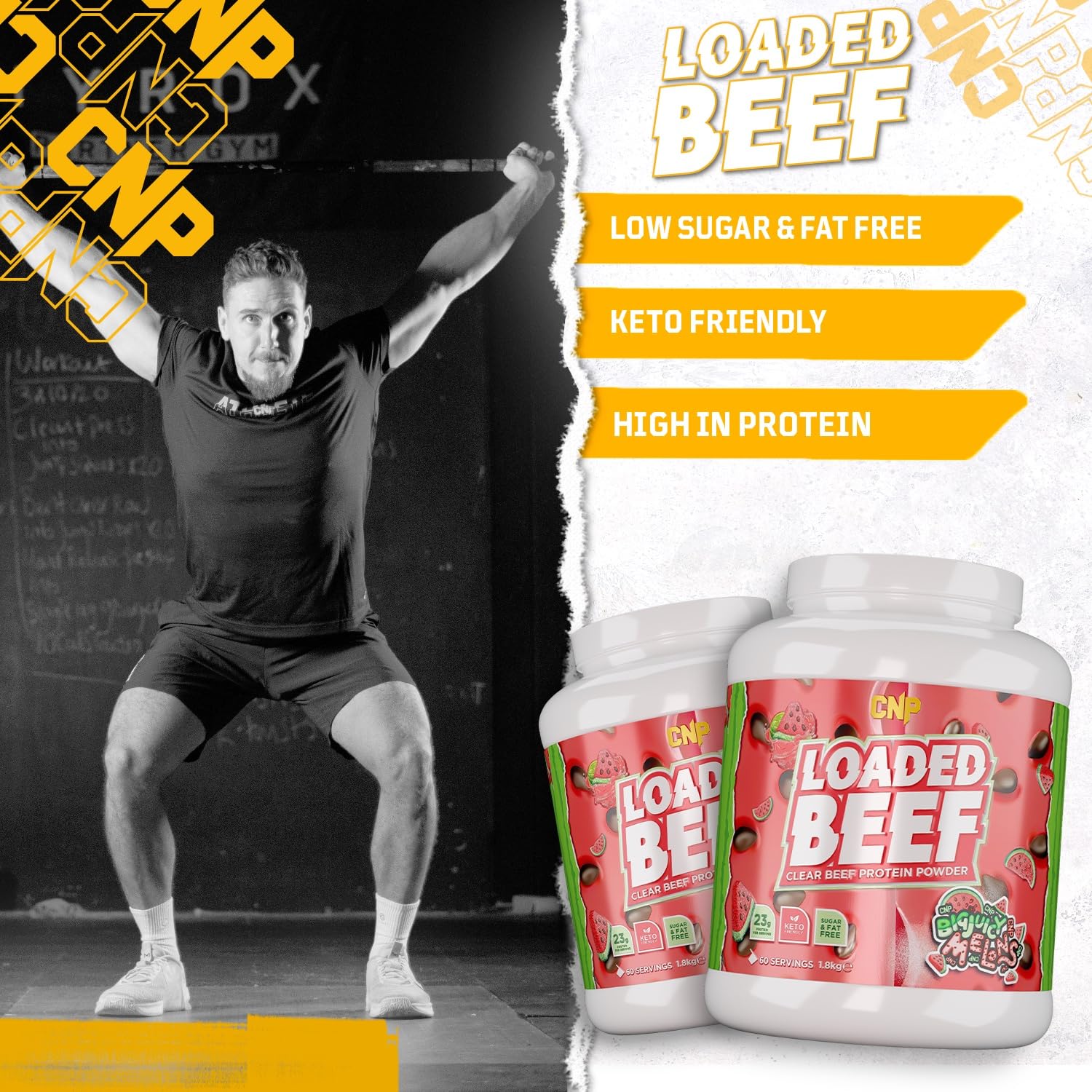 CNP Loaded Beef - Clear Collagen Protein Powder