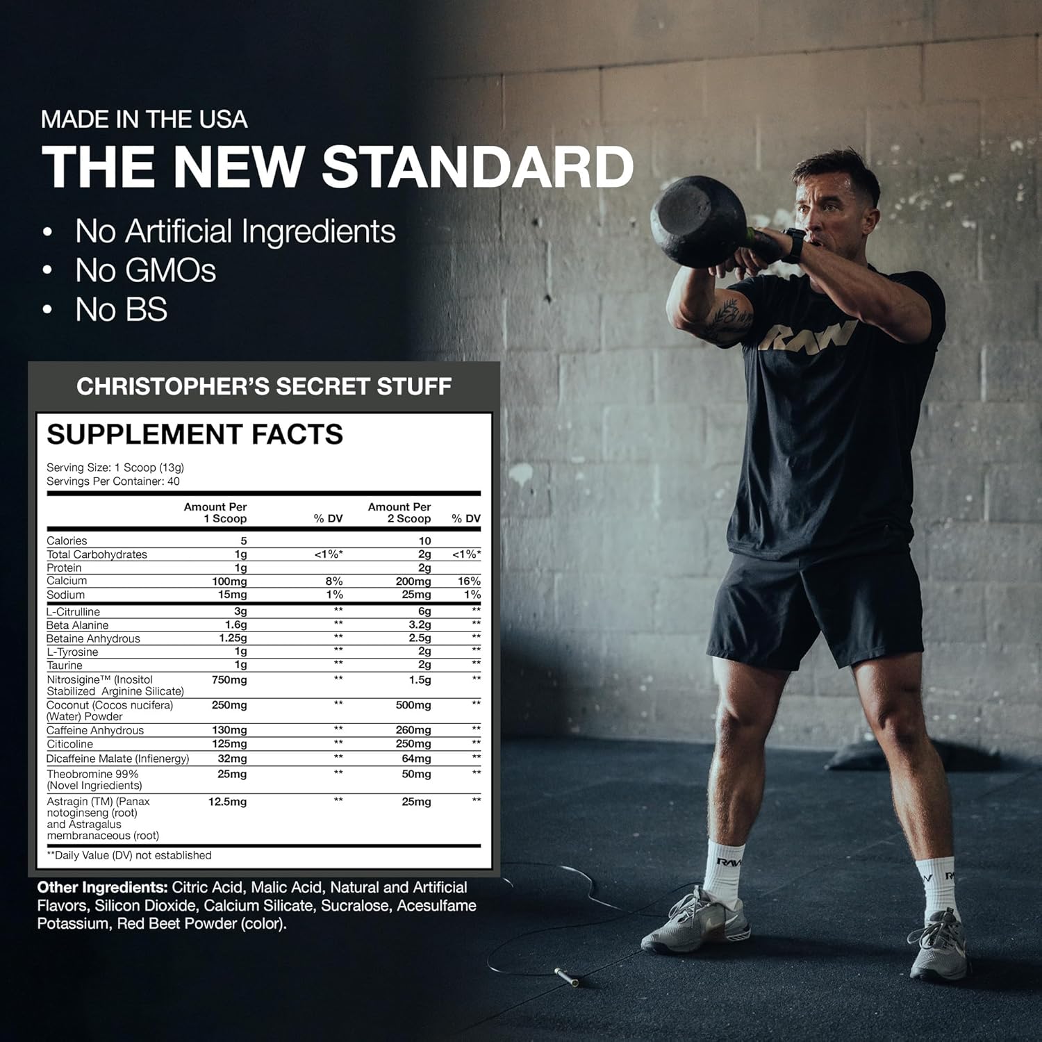 Raw Nutrition Thavage EU - Pre-Workout Powder