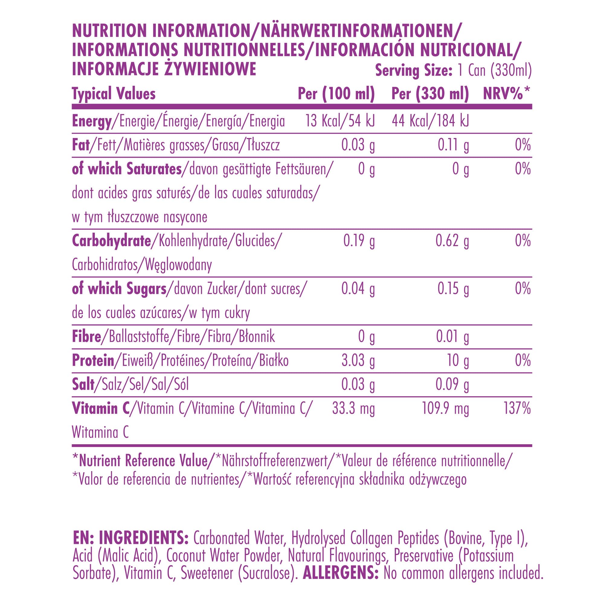Applied Nutrition Sparkling Protein Water