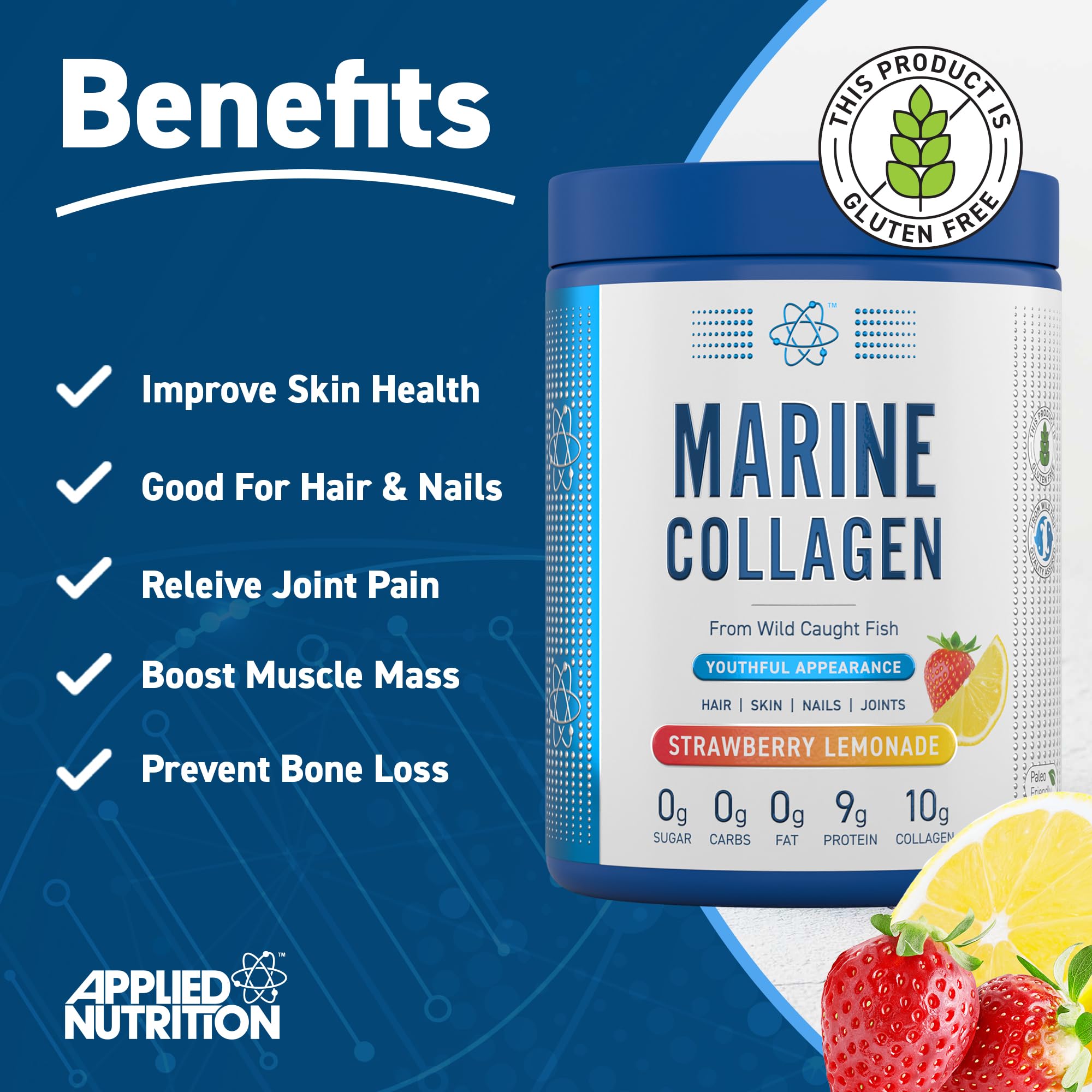 Applied Nutrition Marine Collagen - Marine Collagen Powder