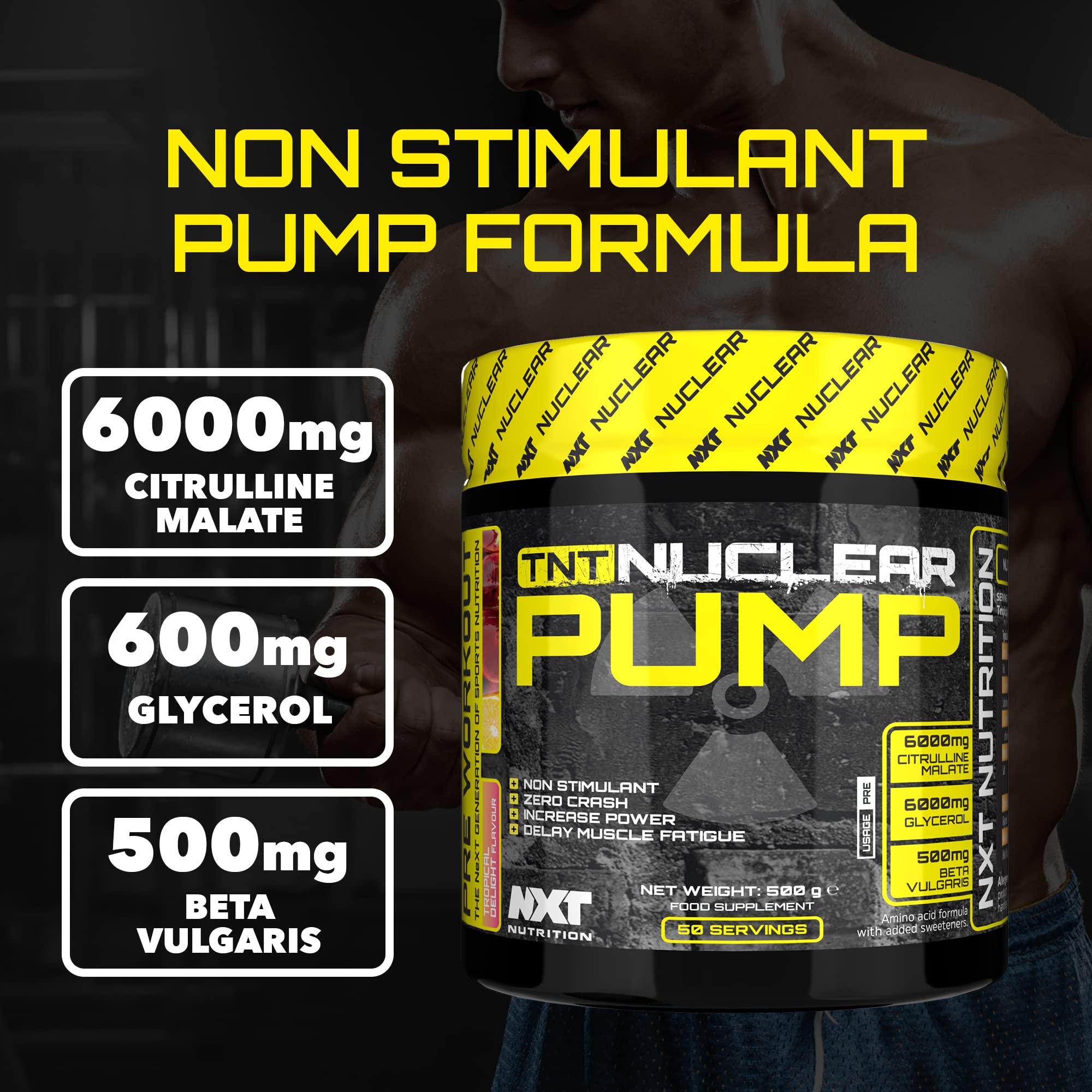 NXT Nutrition TNT Nuclear Pump 500g