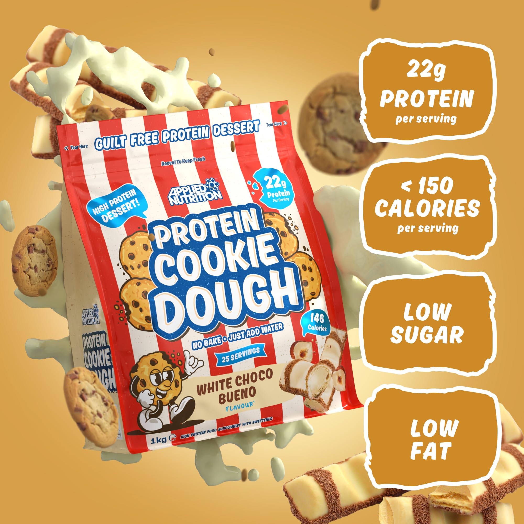 Applied Nutrition Protein Cookie Dough - Protein Cookie Dough Powder