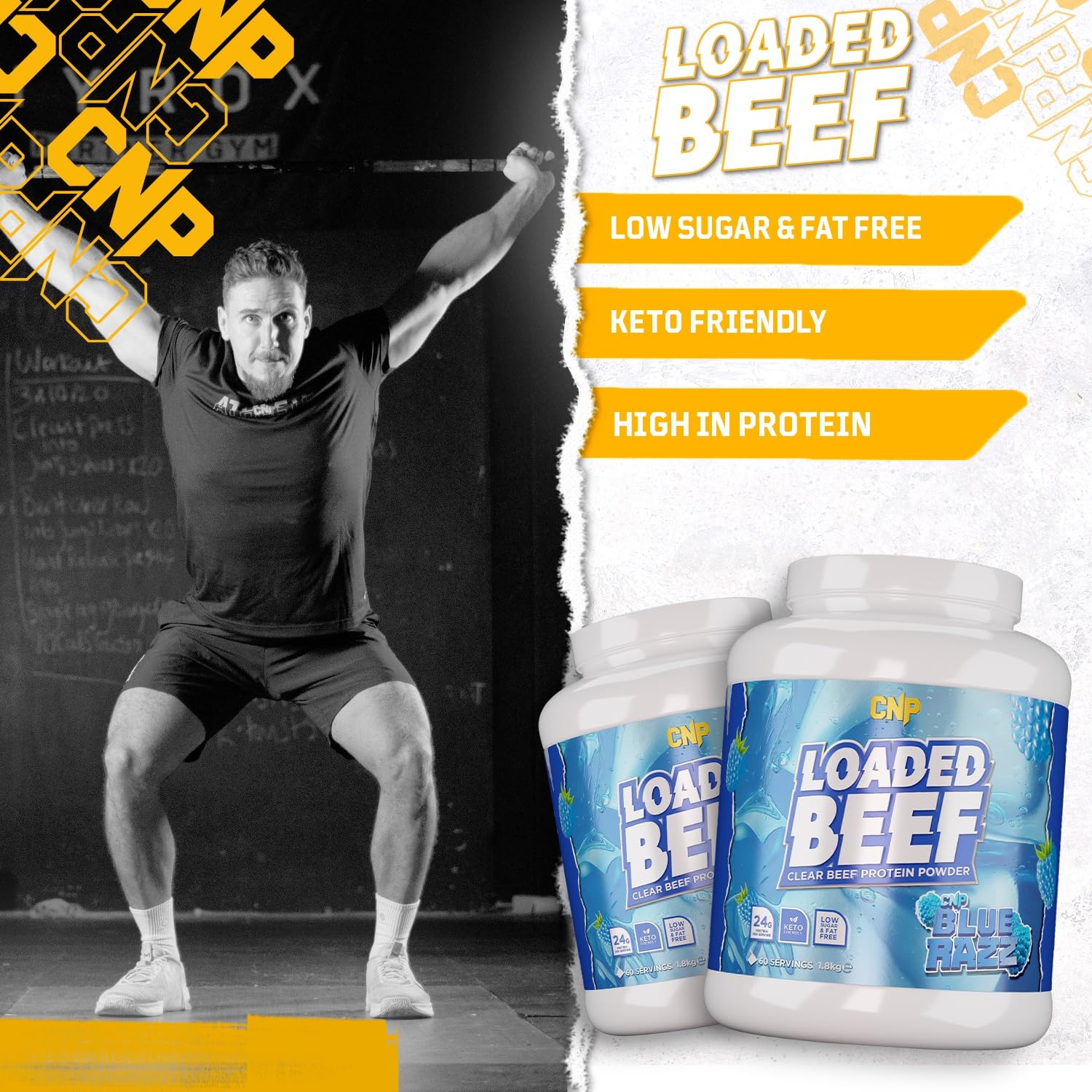 CNP Loaded Beef - Clear Collagen Protein Powder