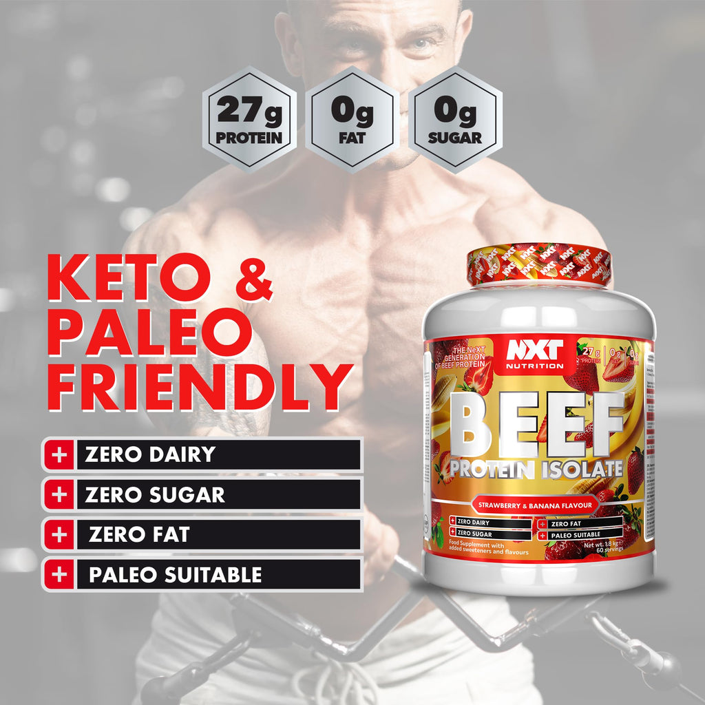 NXT Nutrition Beef Protein Isolate 1.8kg