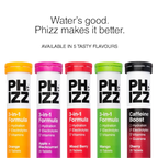 Phizz 3-in-1 Multivitamin & Rehydration Electrolyte Effervescent - Hydration Tablets