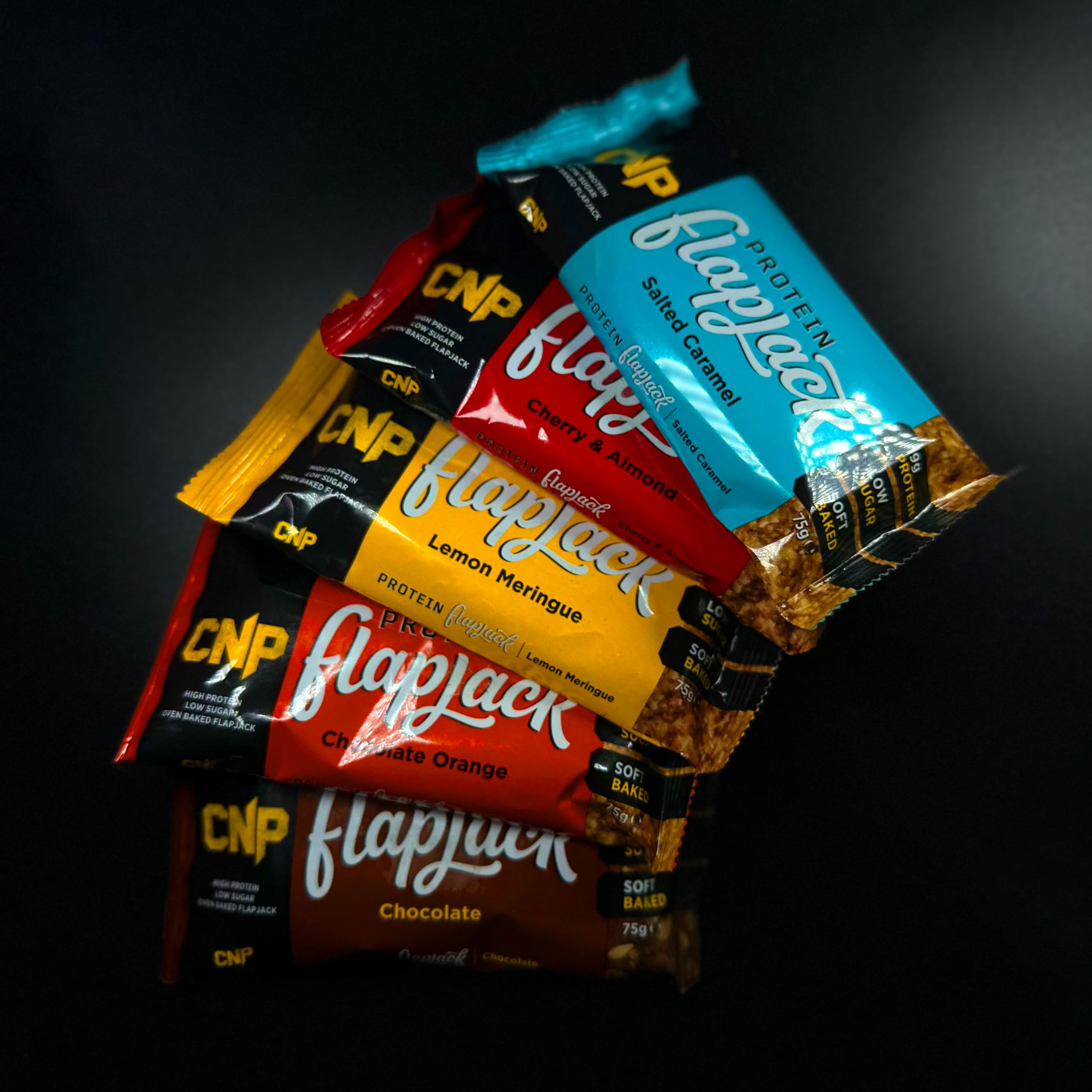 CNP Professional Protein Flapjack - 12x75g / Salted Caramel - Bars