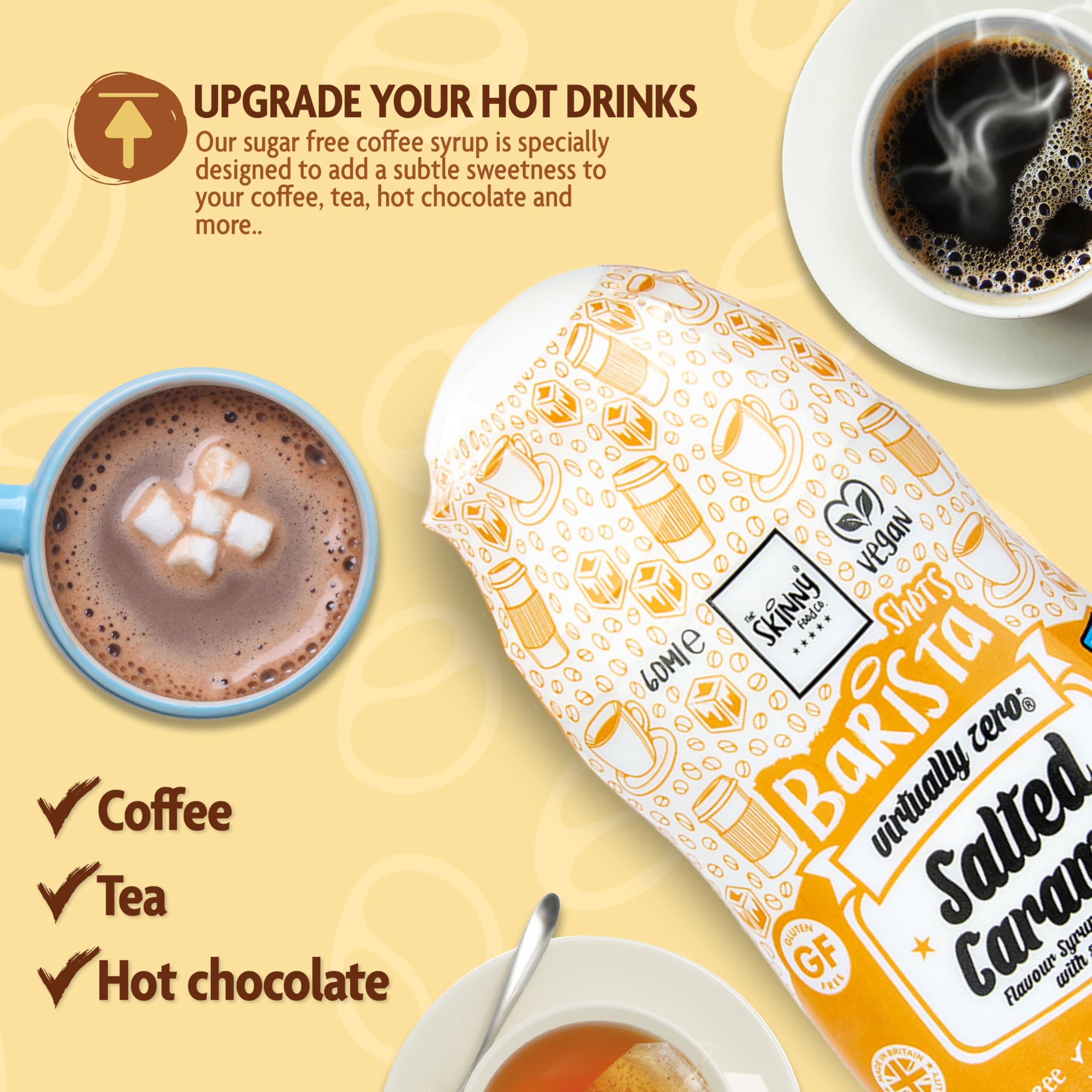 The Skinny Food Co Sugar Free Coffee Shots - Low Calorie Sauce