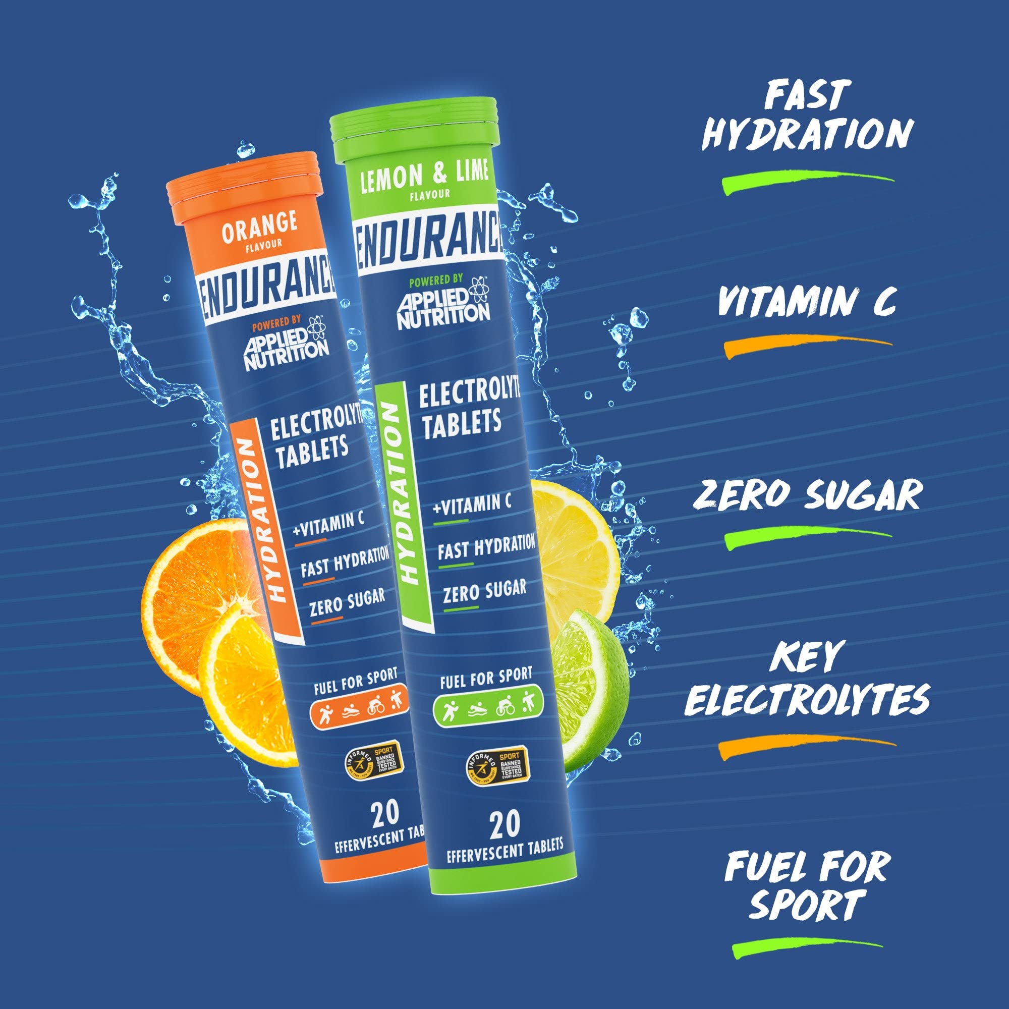 Applied Nutrition Effervescent Electrolyte Tabs - Hydration Tablets