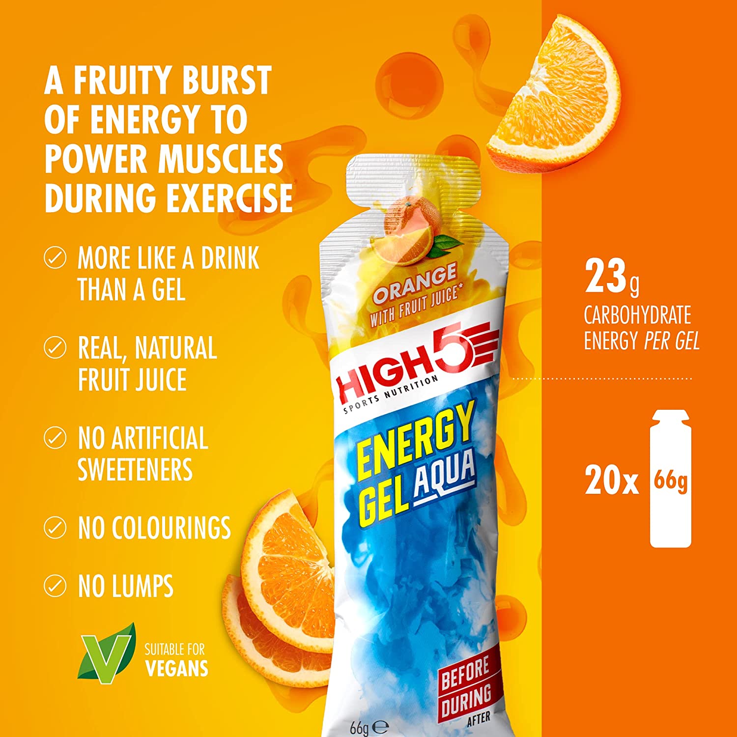HIGH5 Energy Gel Aqua - Energy Gels