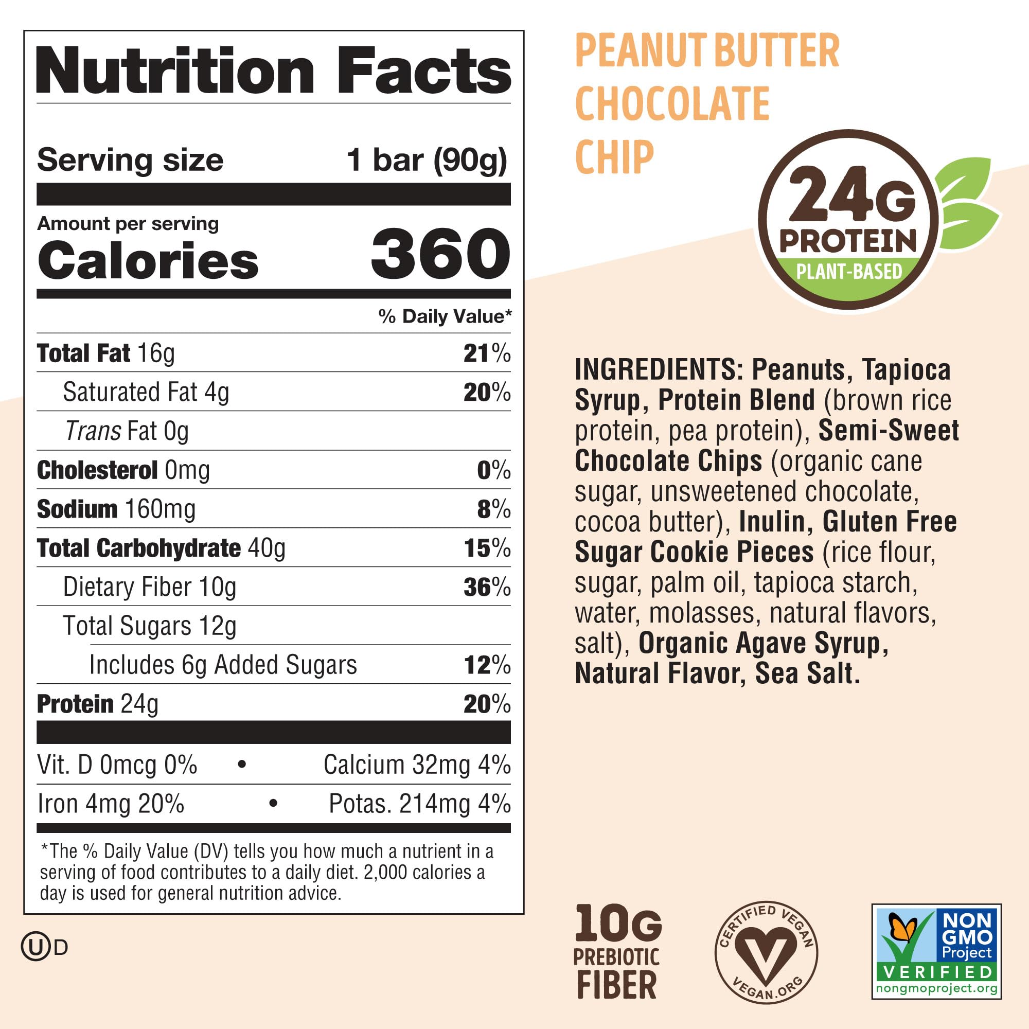 Lenny & Larry’s The Complete Cookie-fied BIG Bar - Protein Bars