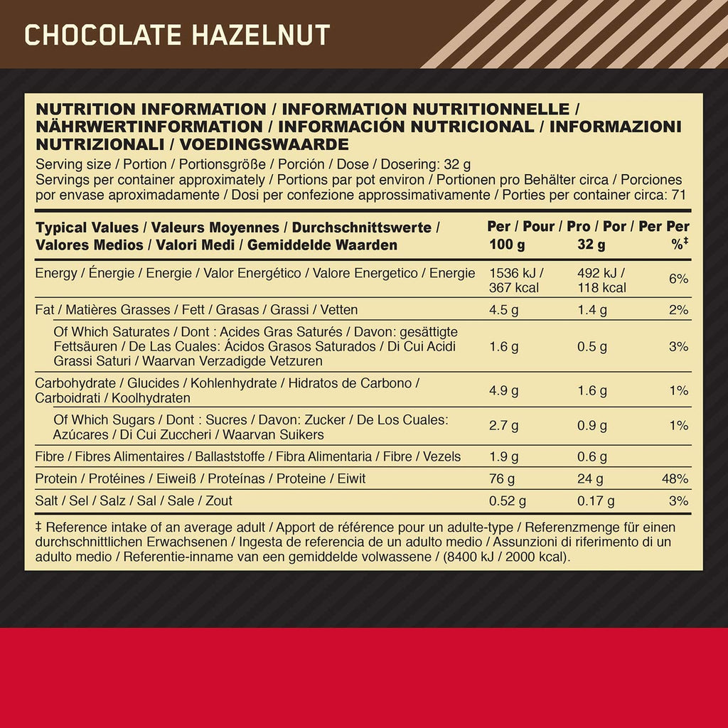 Optimum Nutrition Gold Standard 100% Whey - Whey Protein Powder