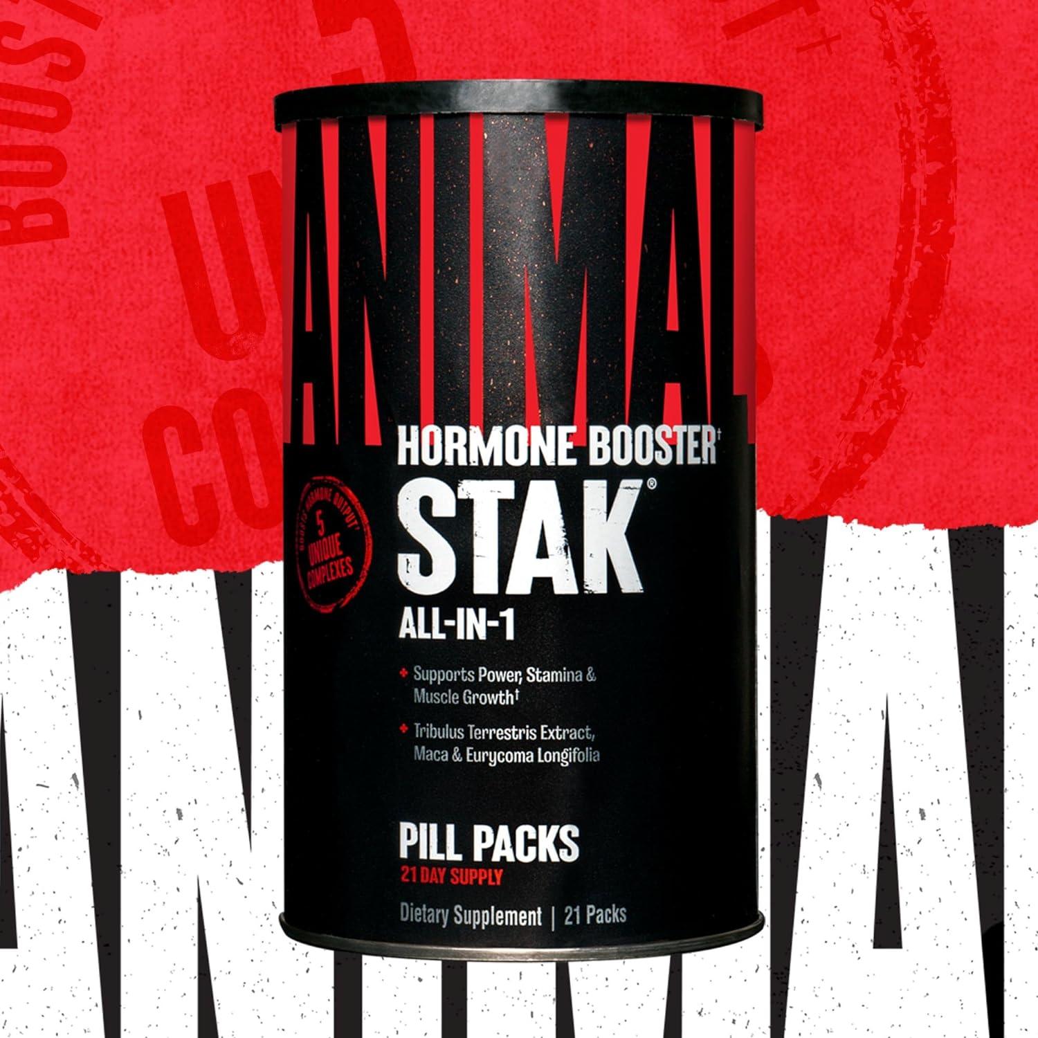 Animal Stak - 21 Packs - Testosterone Booster Capsules