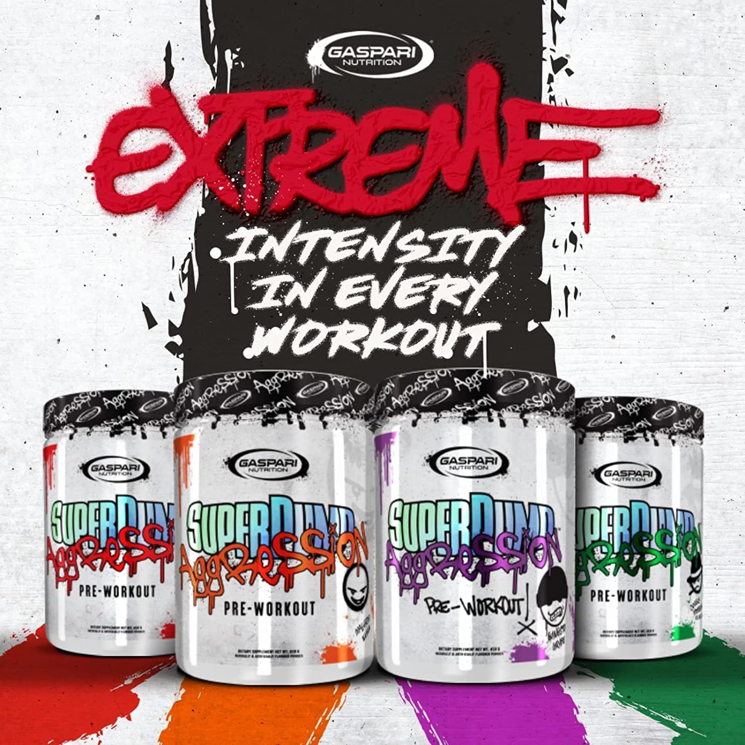 Gaspari Nutrition SuperPump Aggression - Pre-Workout Powder