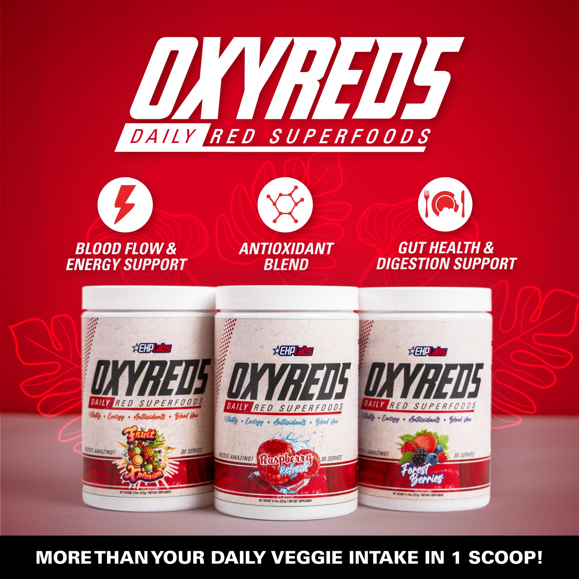 EHP Labs OxyReds - Greens Powder