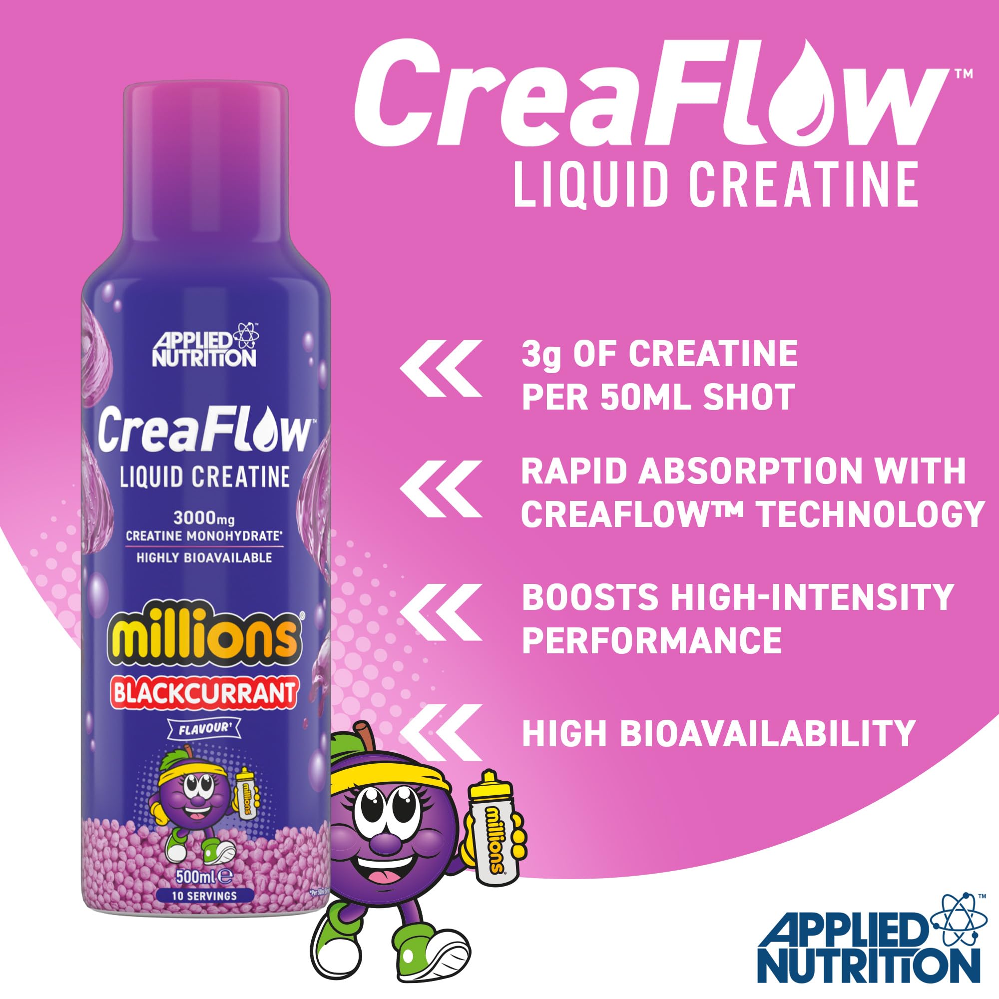 Applied Nutrition Crea Flow Liquid Creatine - Creatine Liquid