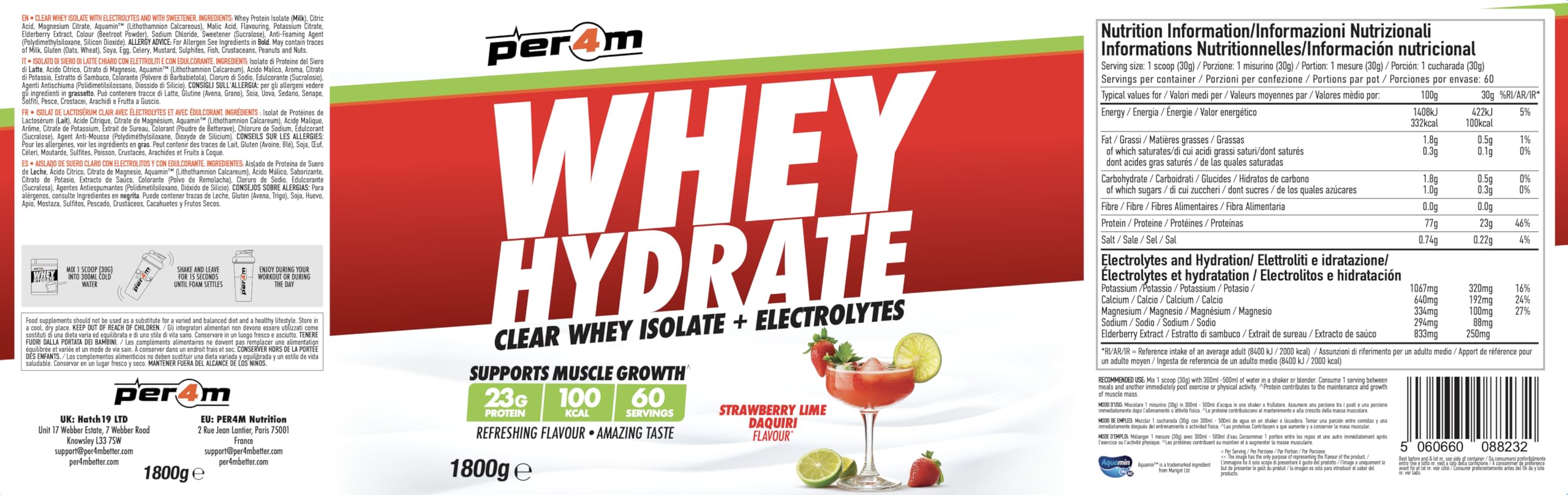 Per4m Whey Hydrate