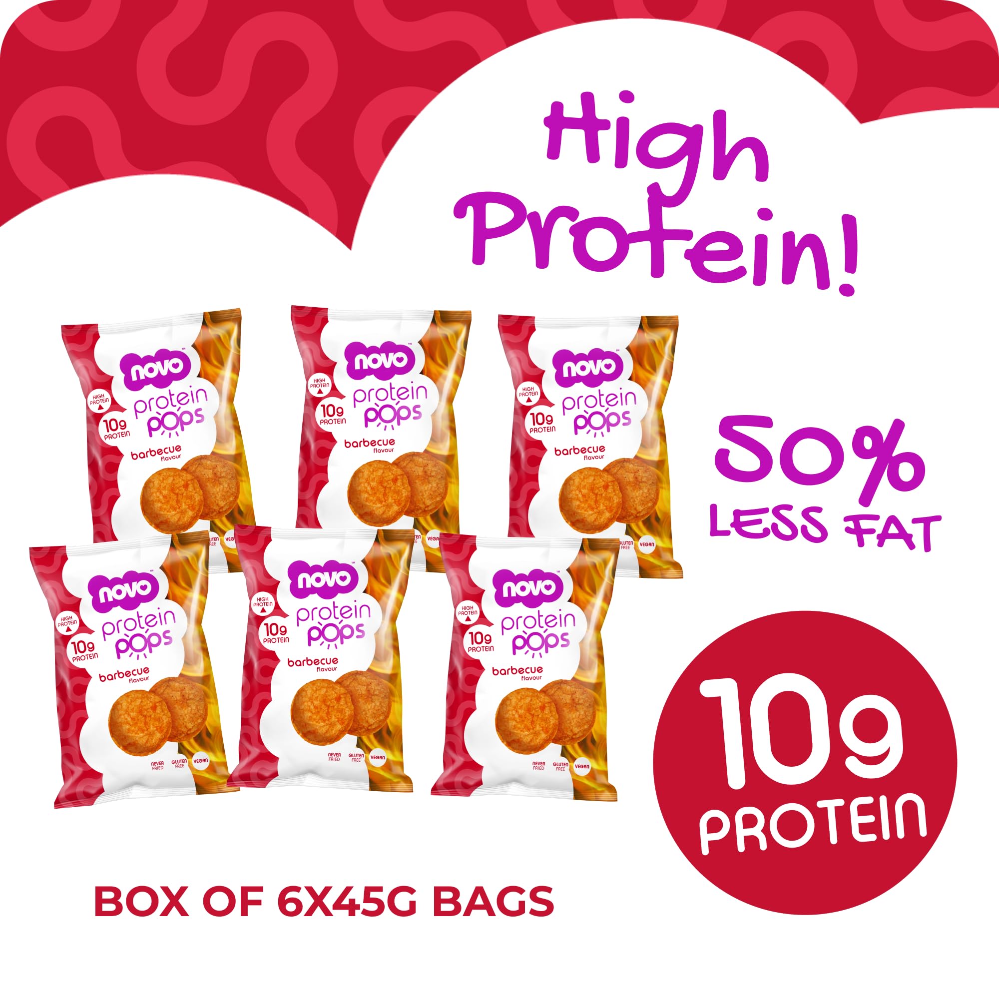 Novo Nutrition Novo Protein Pops - Protein Crisps