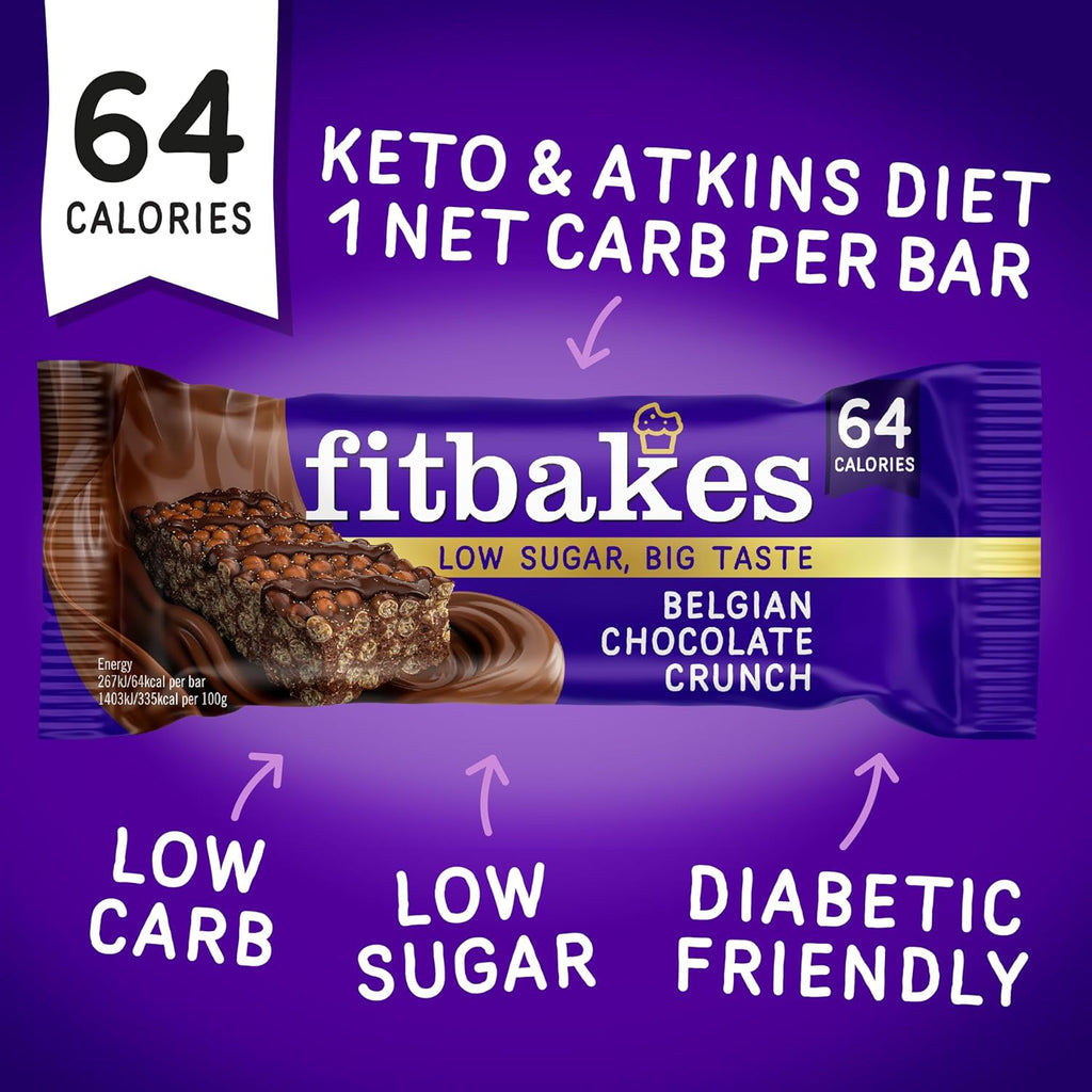 Fitbakes Crunch Bar 12x19g