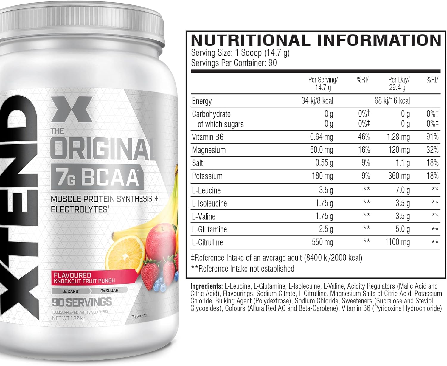 XTEND BCAA - BCAAs