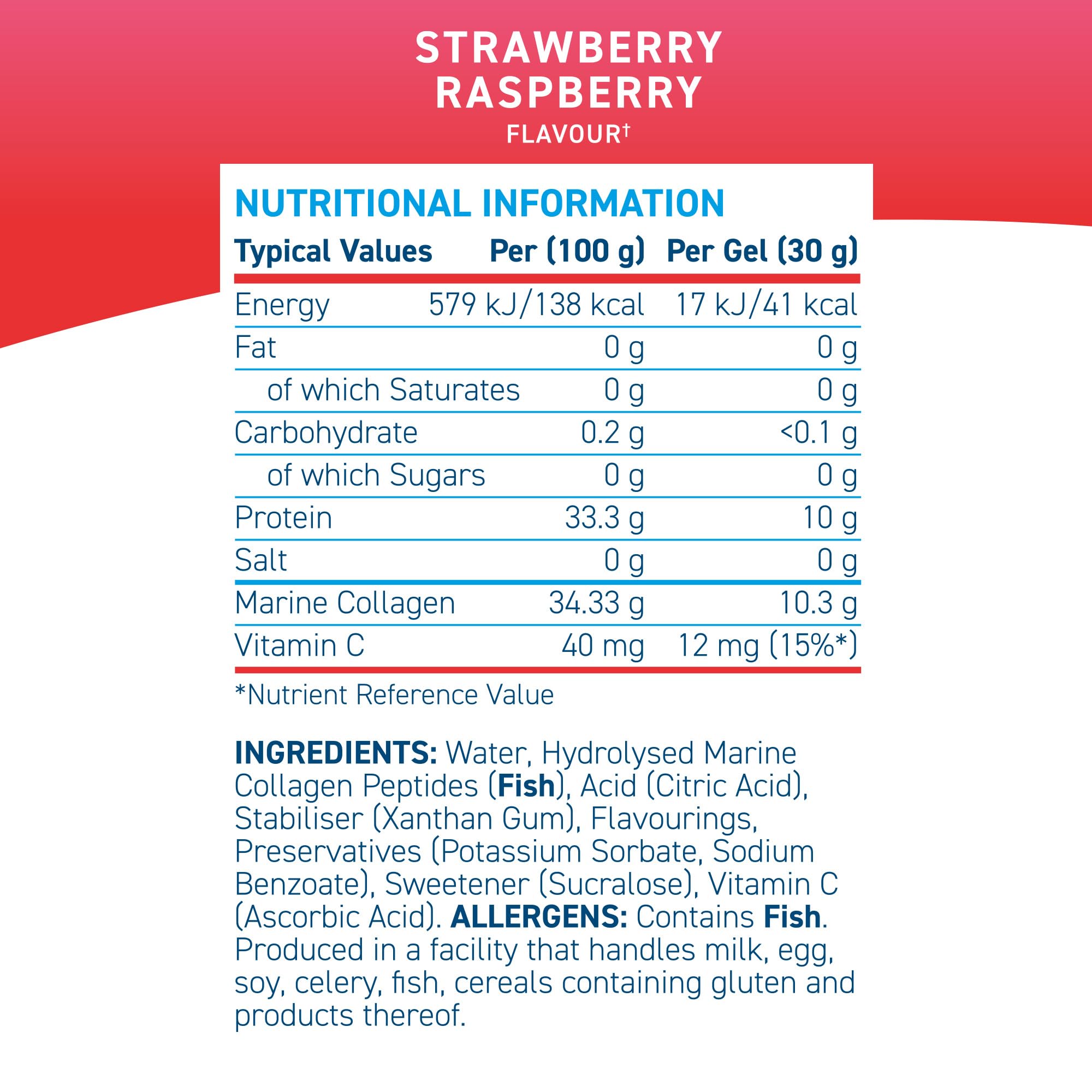 Applied Nutrition Marine Collagen Gels - Halal