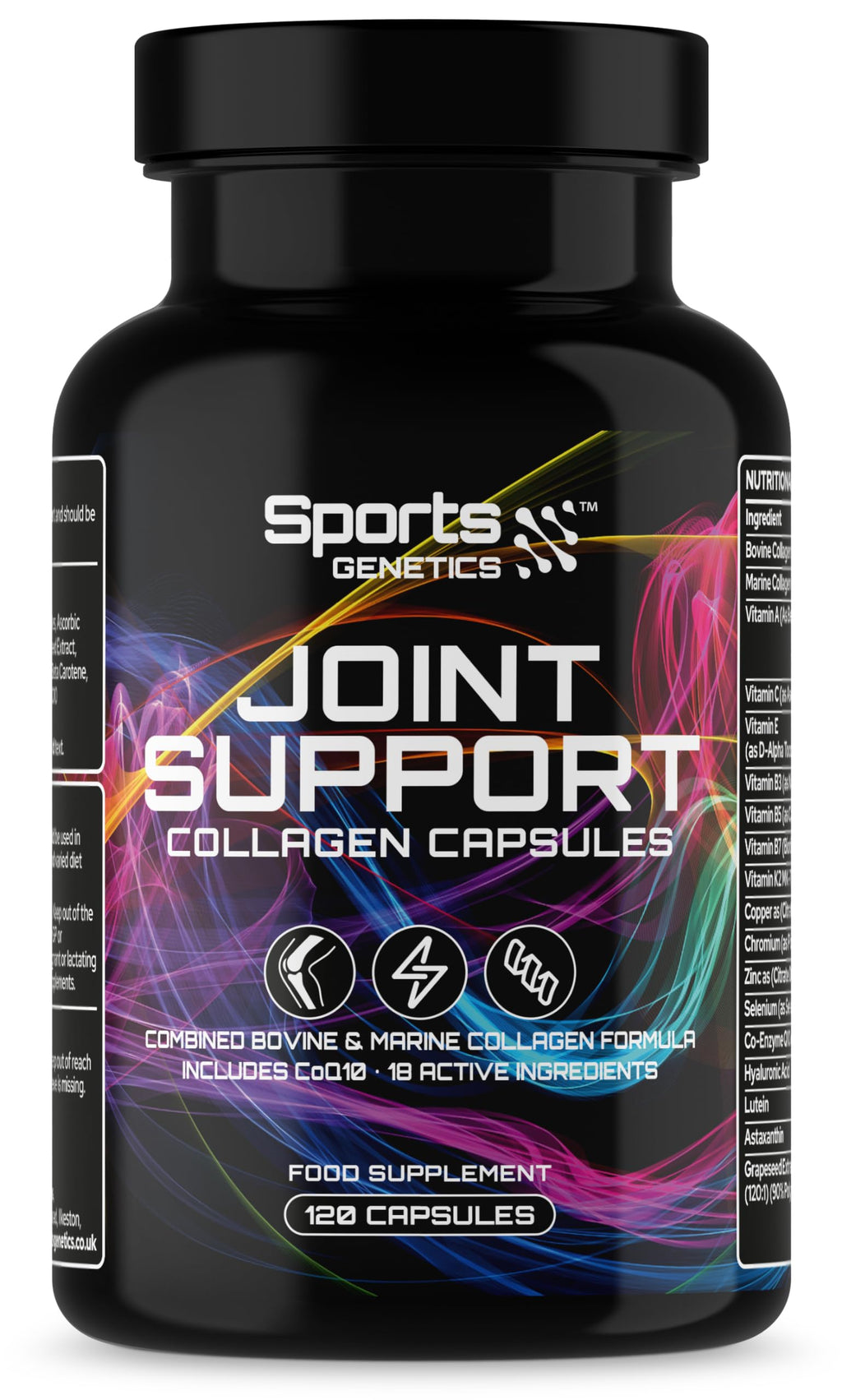 Sports Genetics Joint Support Collagen Capsules - 120 Caps - Collagen
