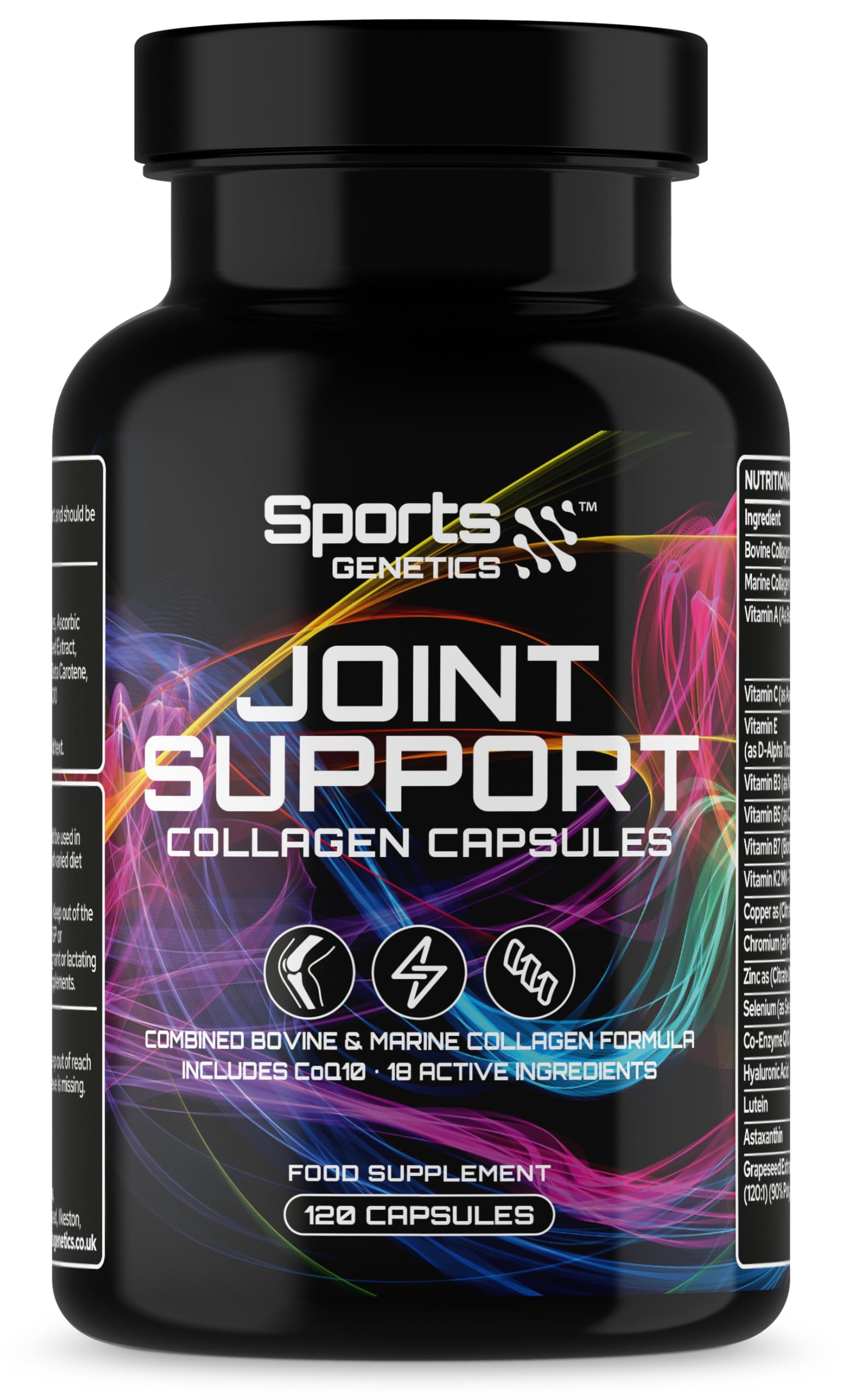 Sports Genetics Joint Support Collagen Capsules - 120 Caps - Collagen