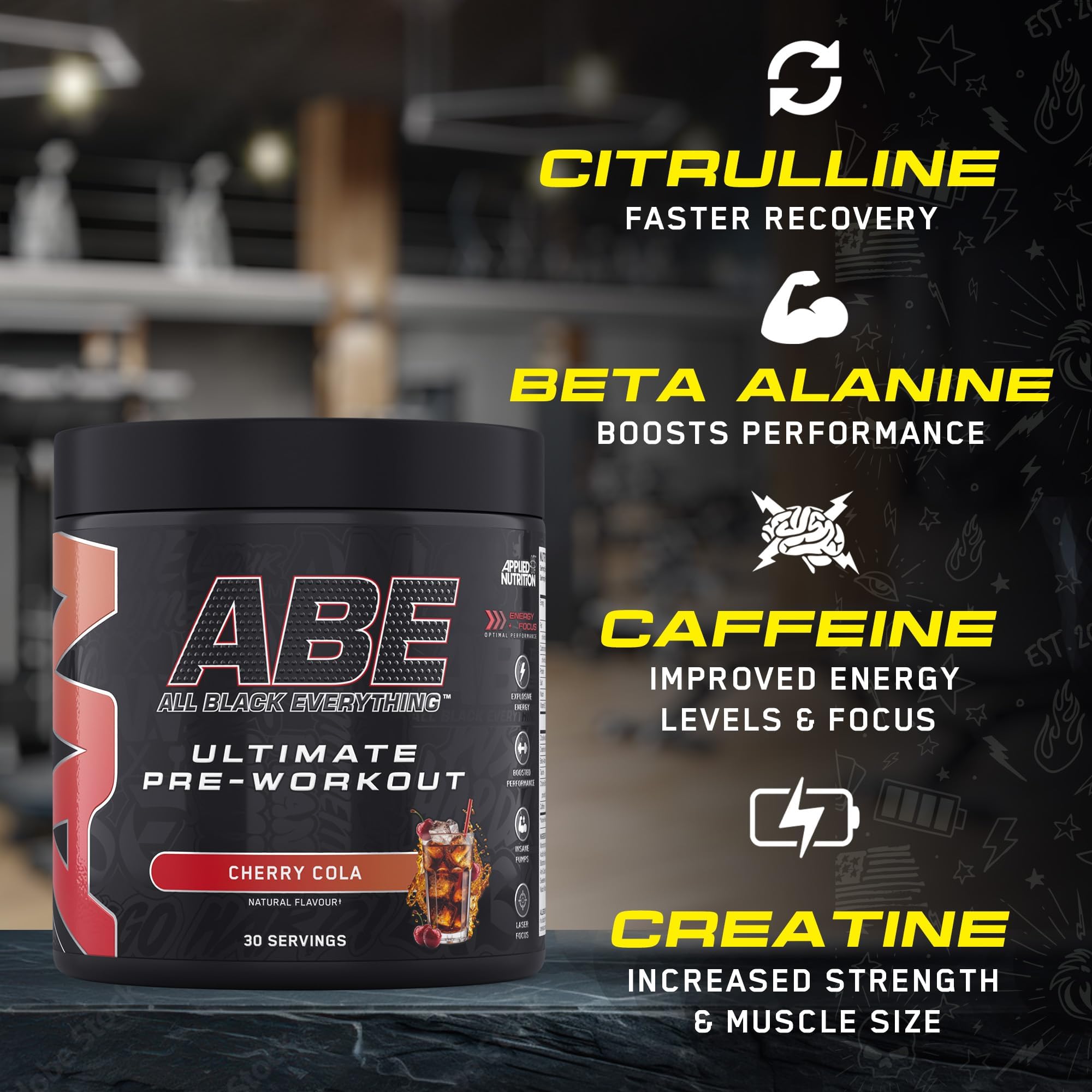 Applied Nutrition ABE (All Black Everything) - Pre-Workout Powder