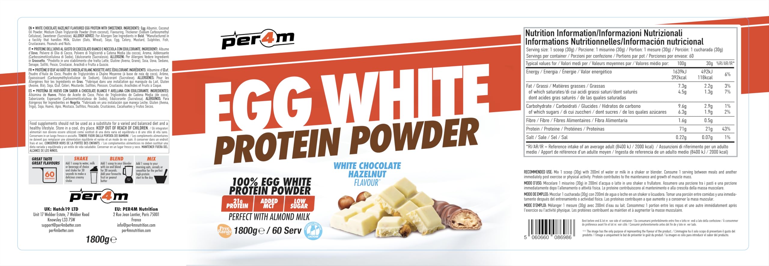 Per4m Egg Protein