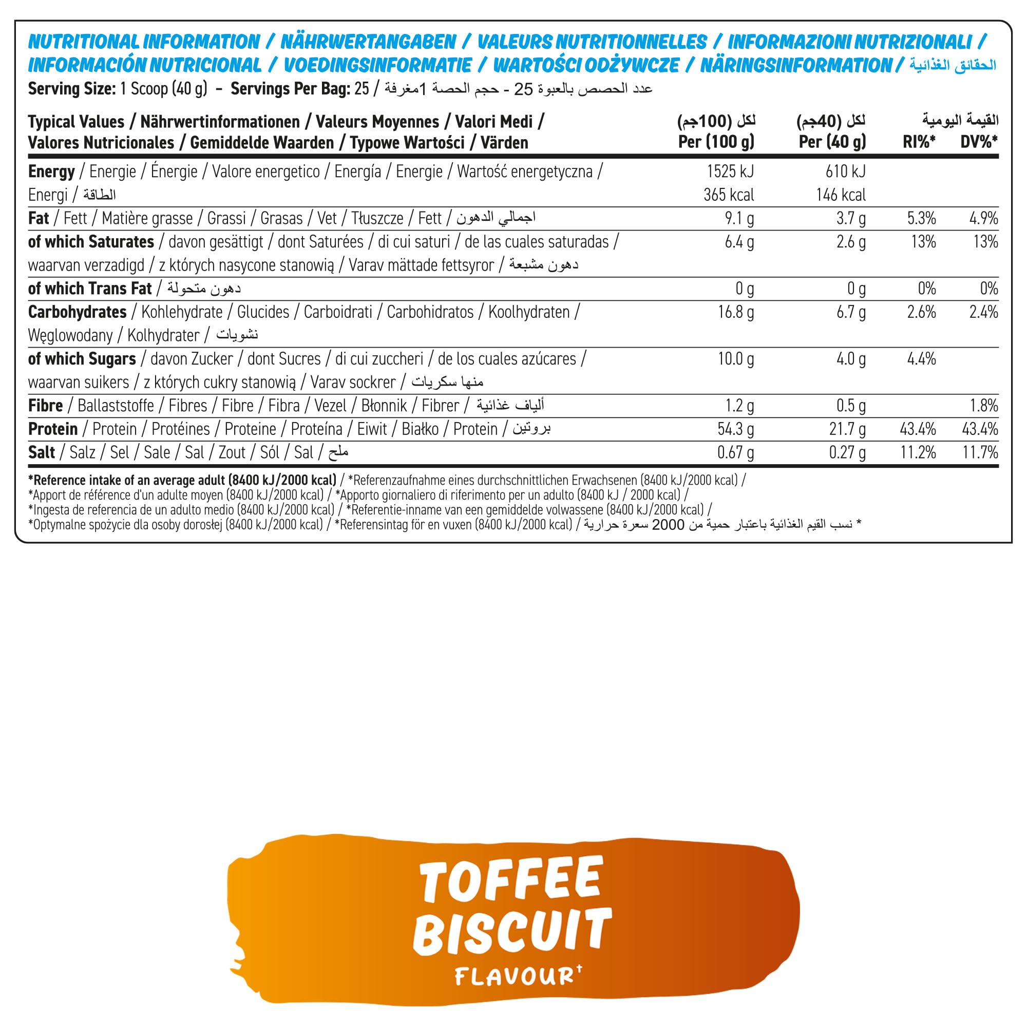 Applied Nutrition Protein Cookie Dough - Protein Cookie Dough Powder