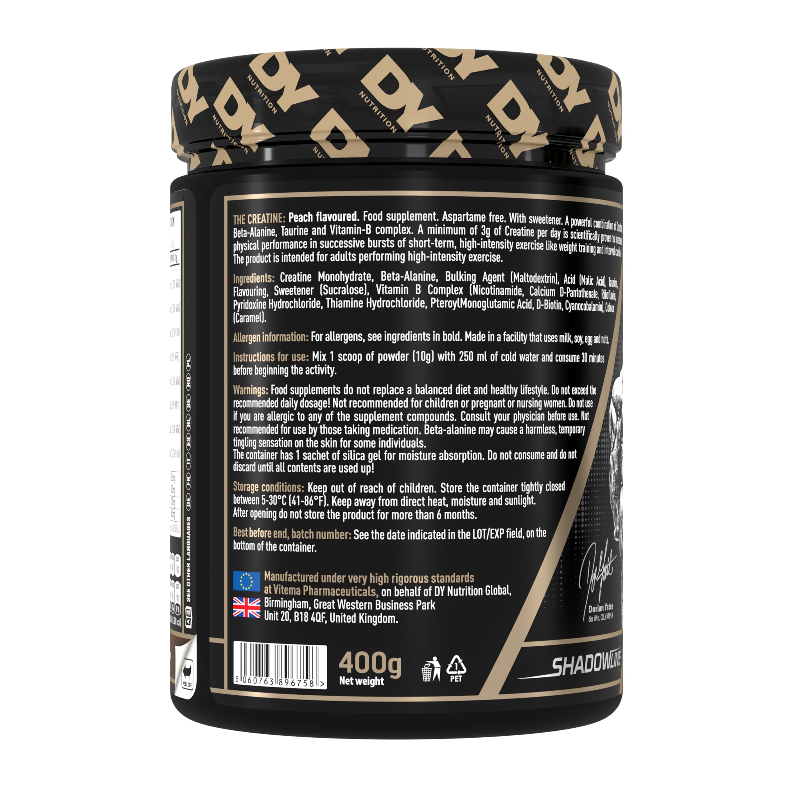 DY Nutrition The Creatine