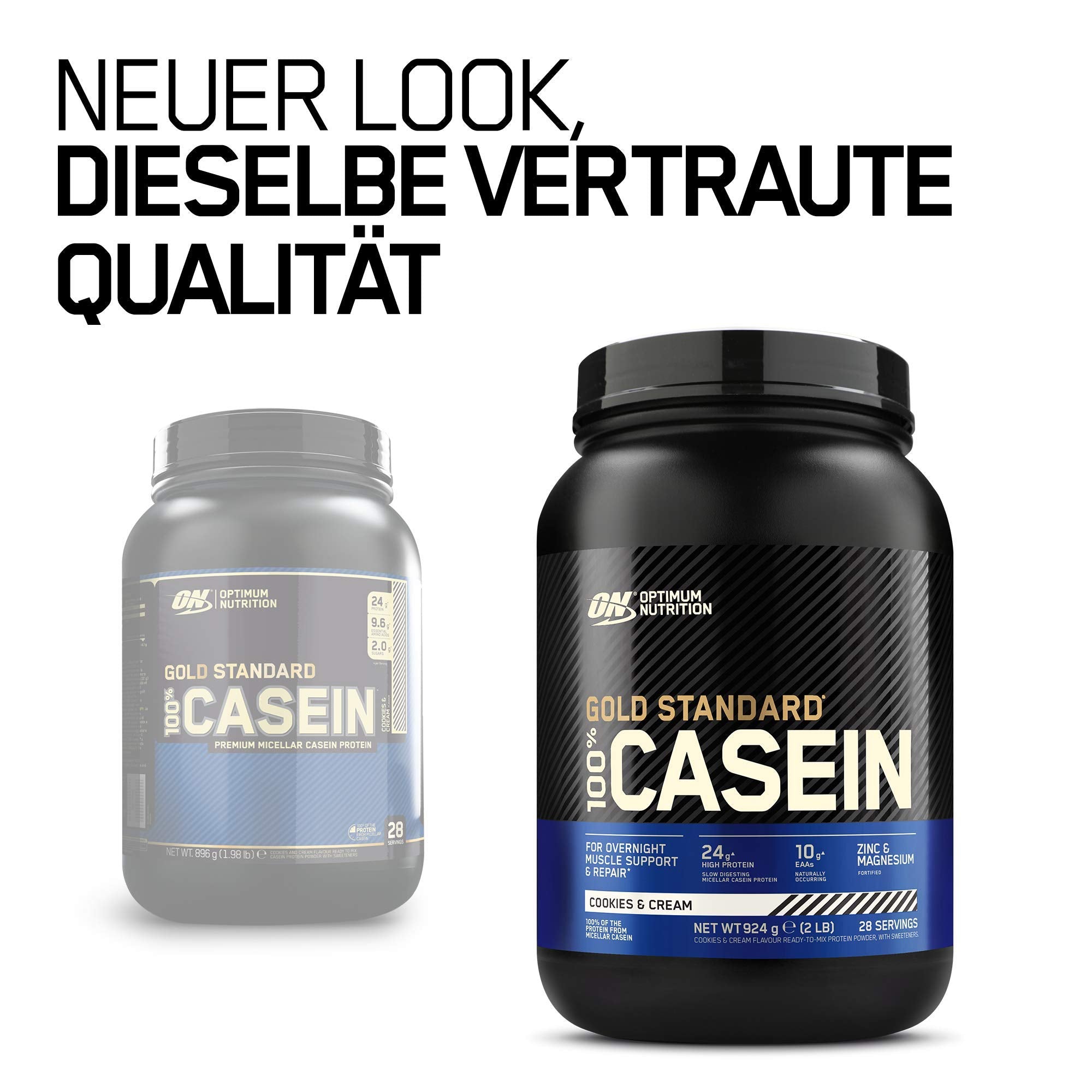 Optimum Nutrition Gold Standard 100% Casein Creamy - Micellar Casein Protein Powder
