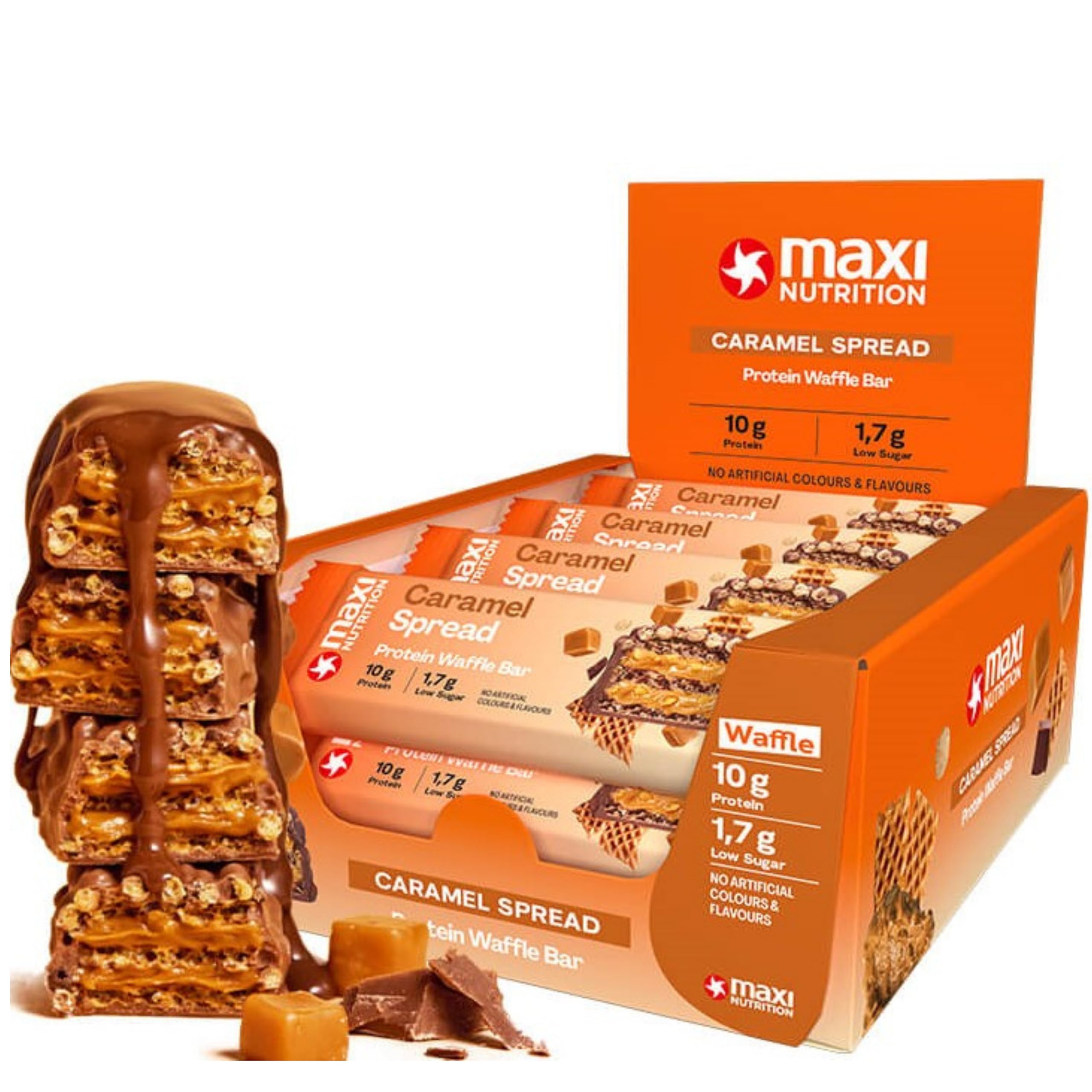 MaxiNutrition Protein Waffle Bar - Protein Bars