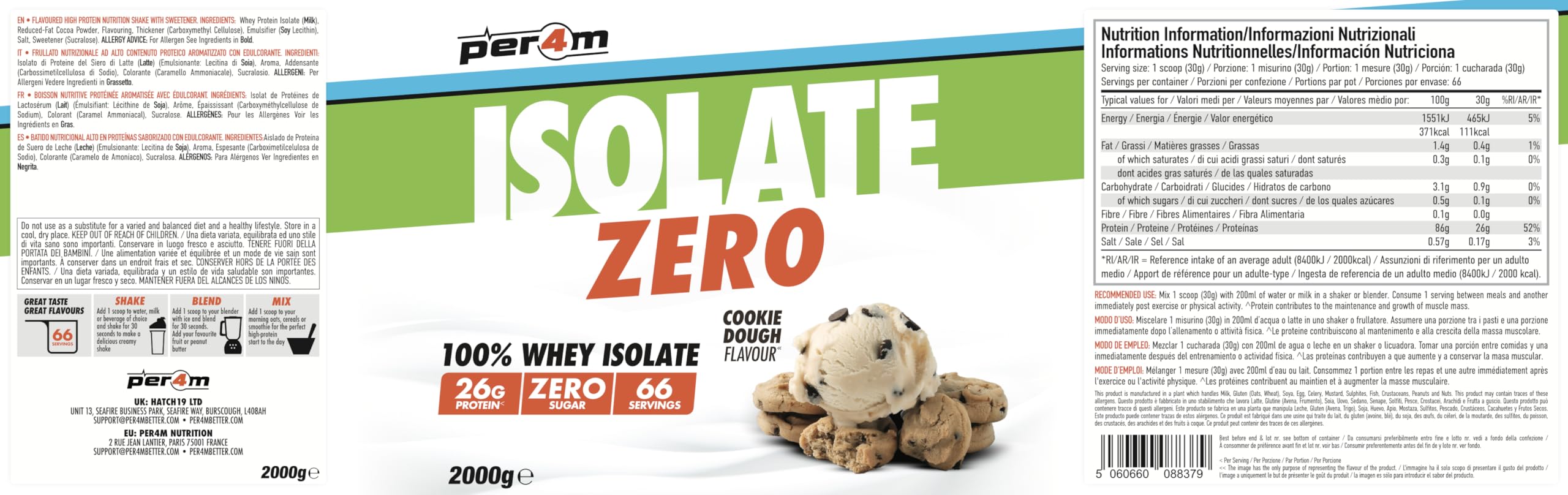 Per4m Isolate Zero 2kg