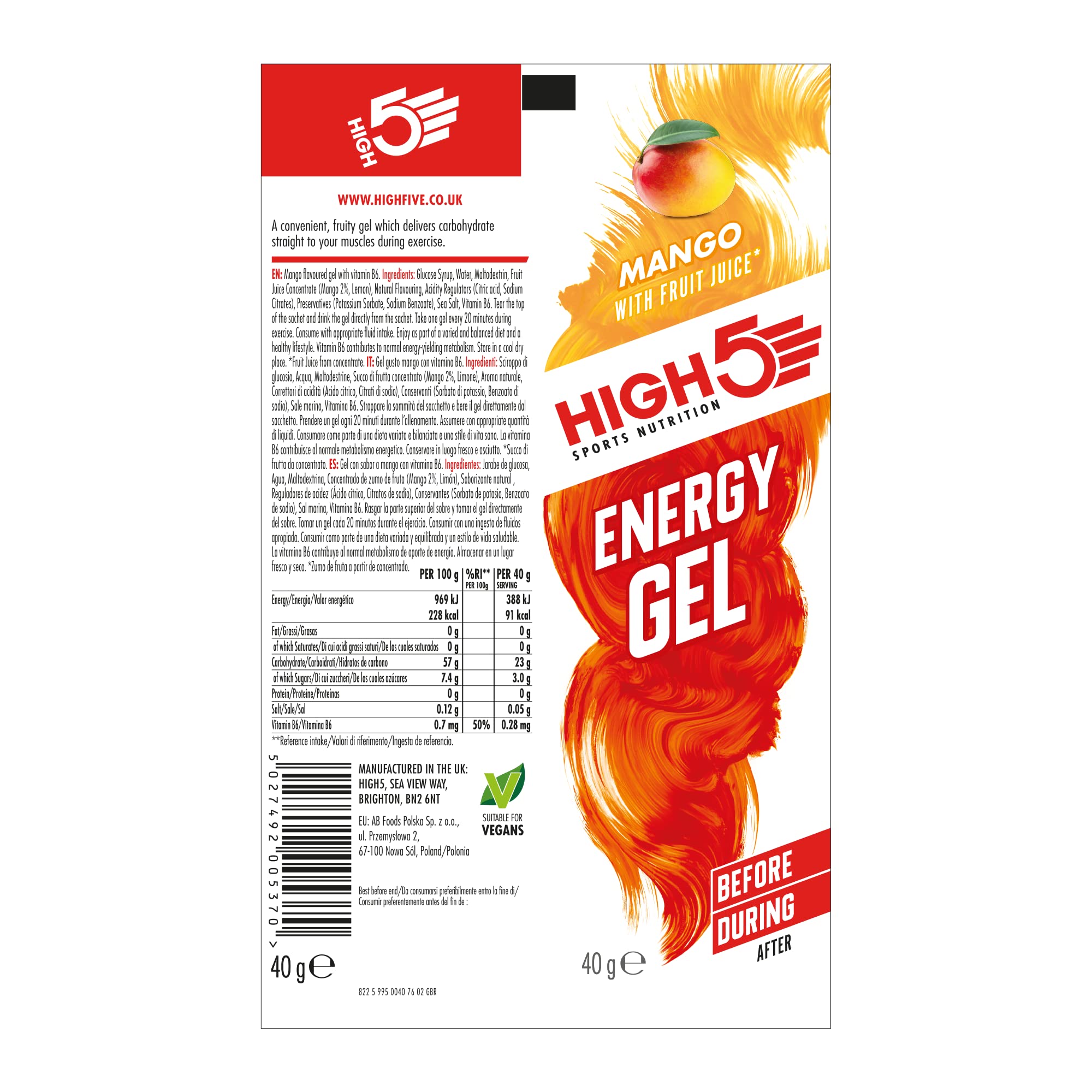 HIGH5 Energy Gel - Energy Gels