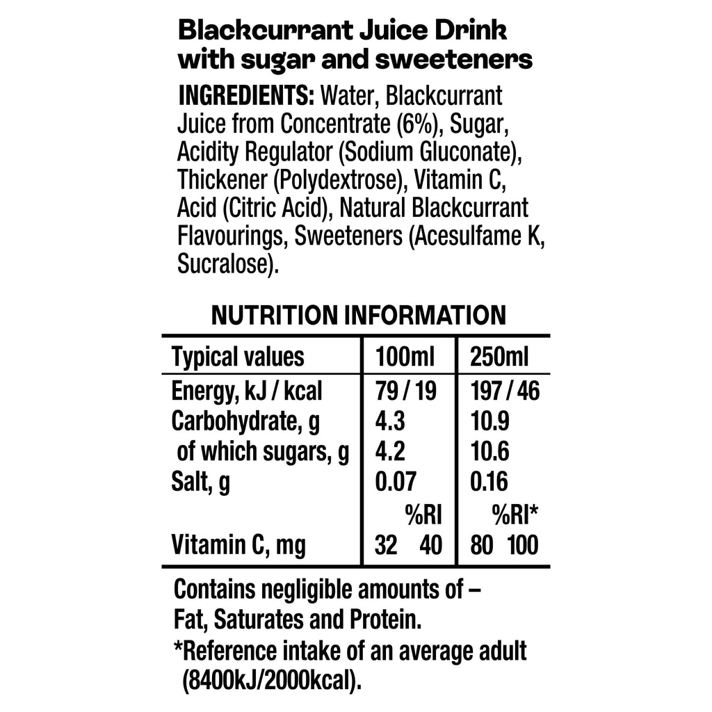 Ribena 24x250ml