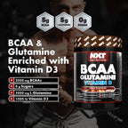 NXT Nutrition BCAA, Glutamine & VIt D 360g