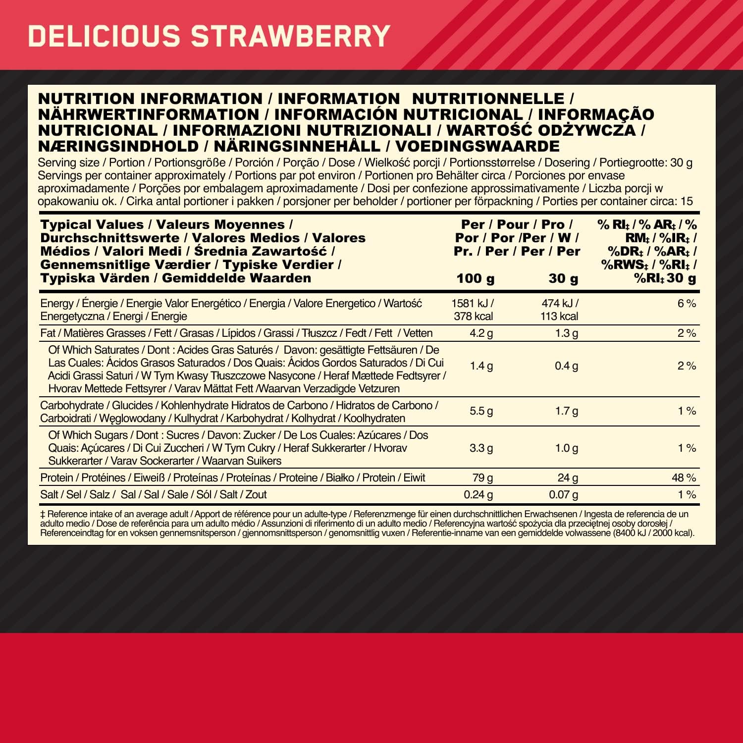 Optimum Nutrition Gold Standard 100% Whey - Whey Protein Powder