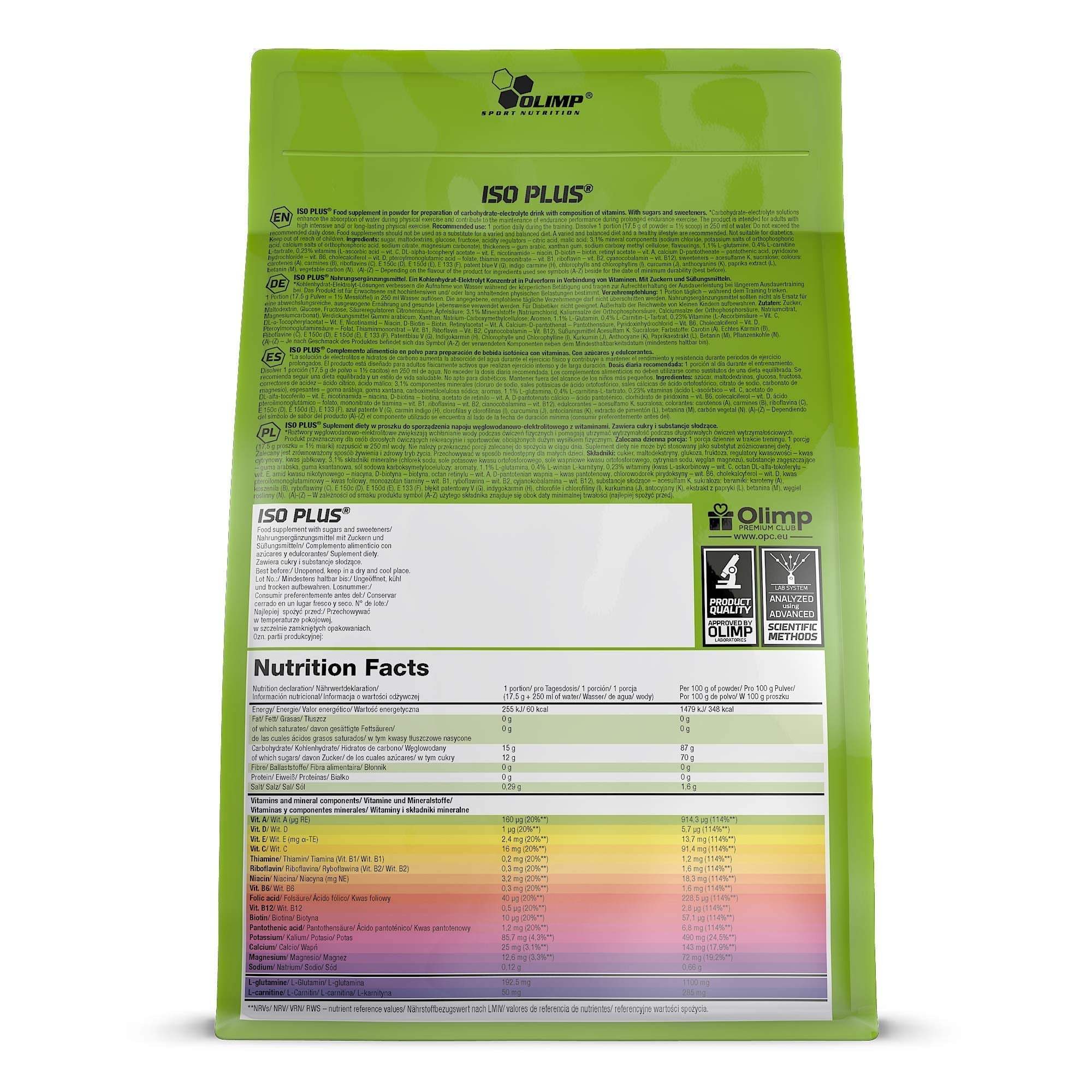 Olimp Sport Nutrition Iso Plus - Diet Shakes