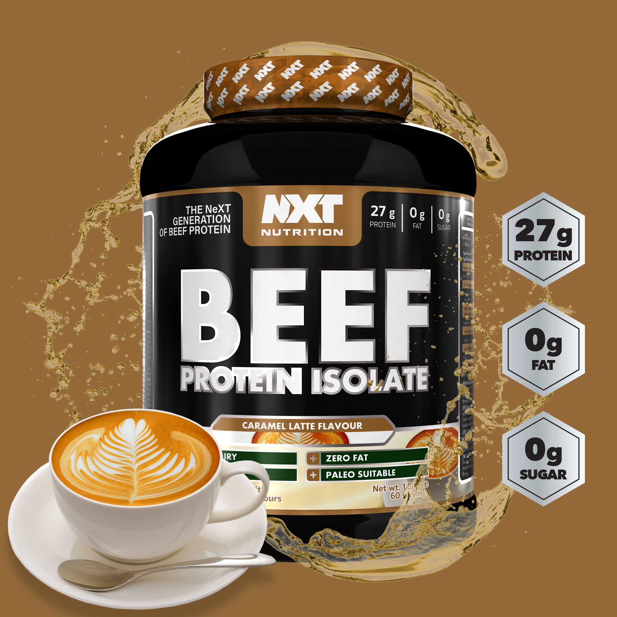 NXT Nutrition Beef Protein Isolate 1.8kg