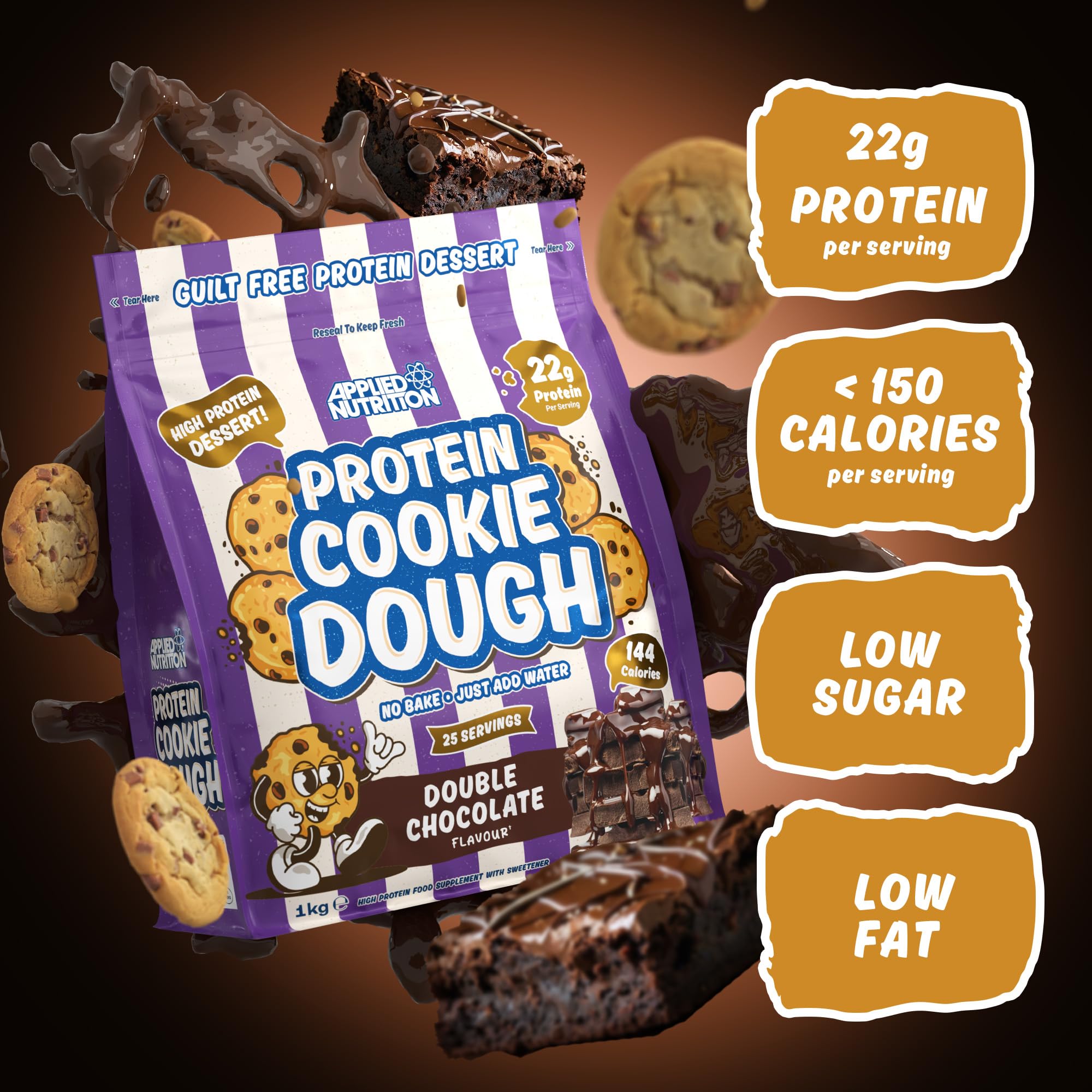 Applied Nutrition Protein Cookie Dough - Protein Cookie Dough Powder