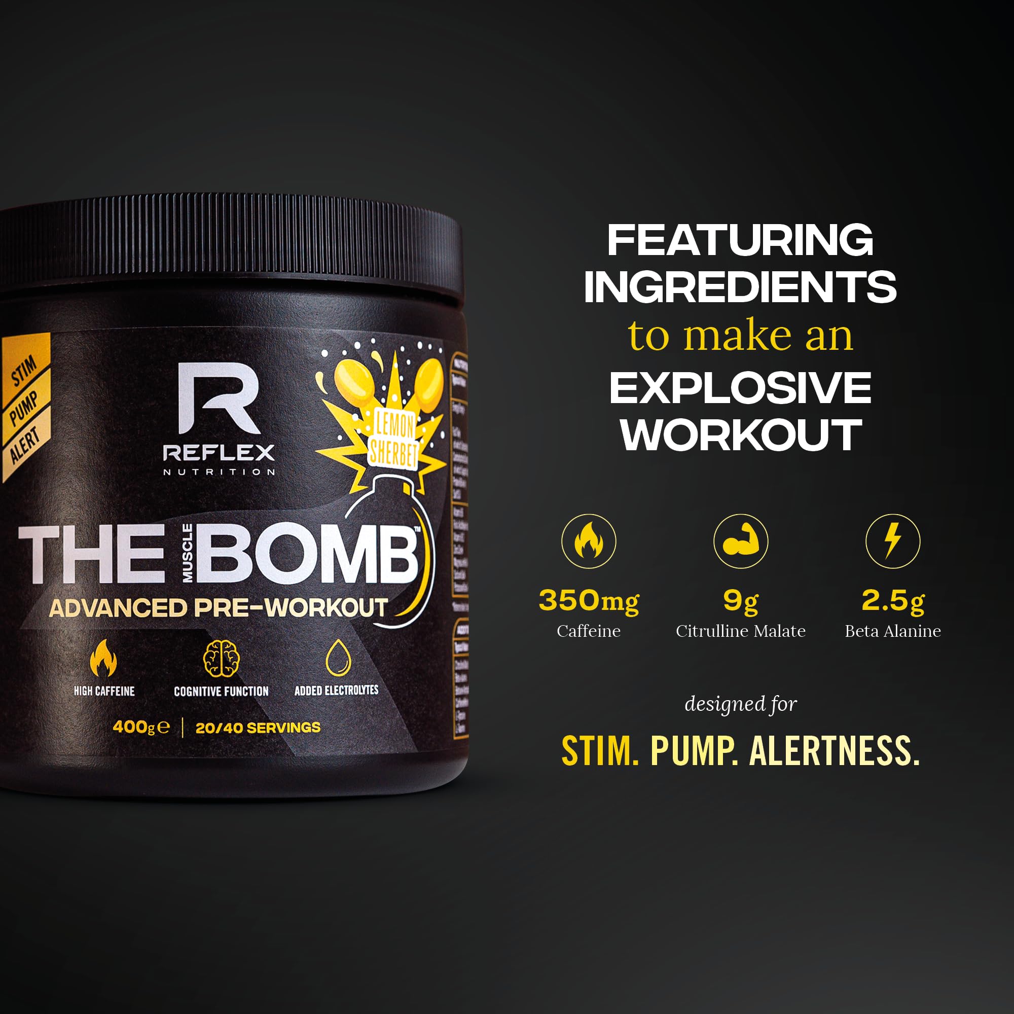 Reflex Nutrition The Muscle Bomb - Pre-Workout Powder