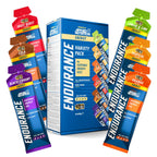 Applied Nutrition Endurance Energy Gel Pack with halal certified gel in various flavors