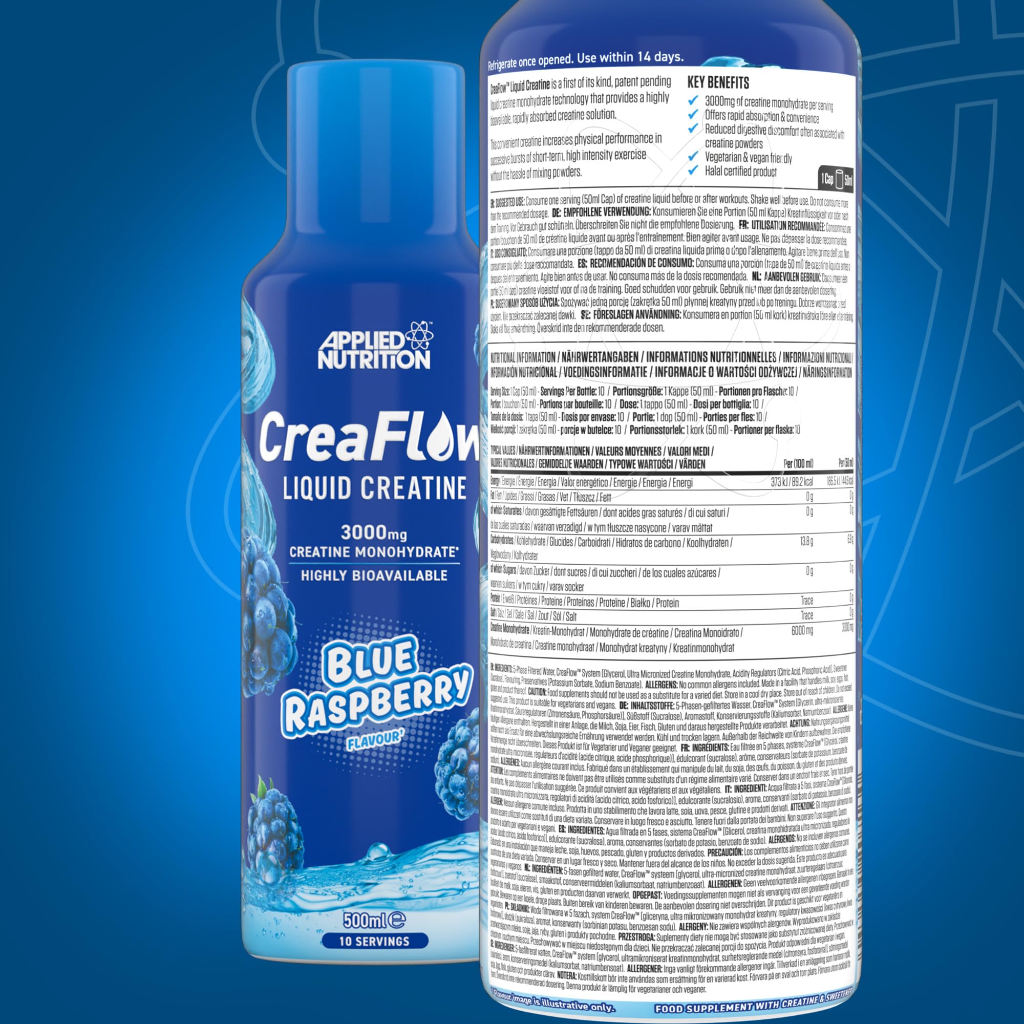 Applied Nutrition Crea Flow Liquid Creatine - Creatine Liquid