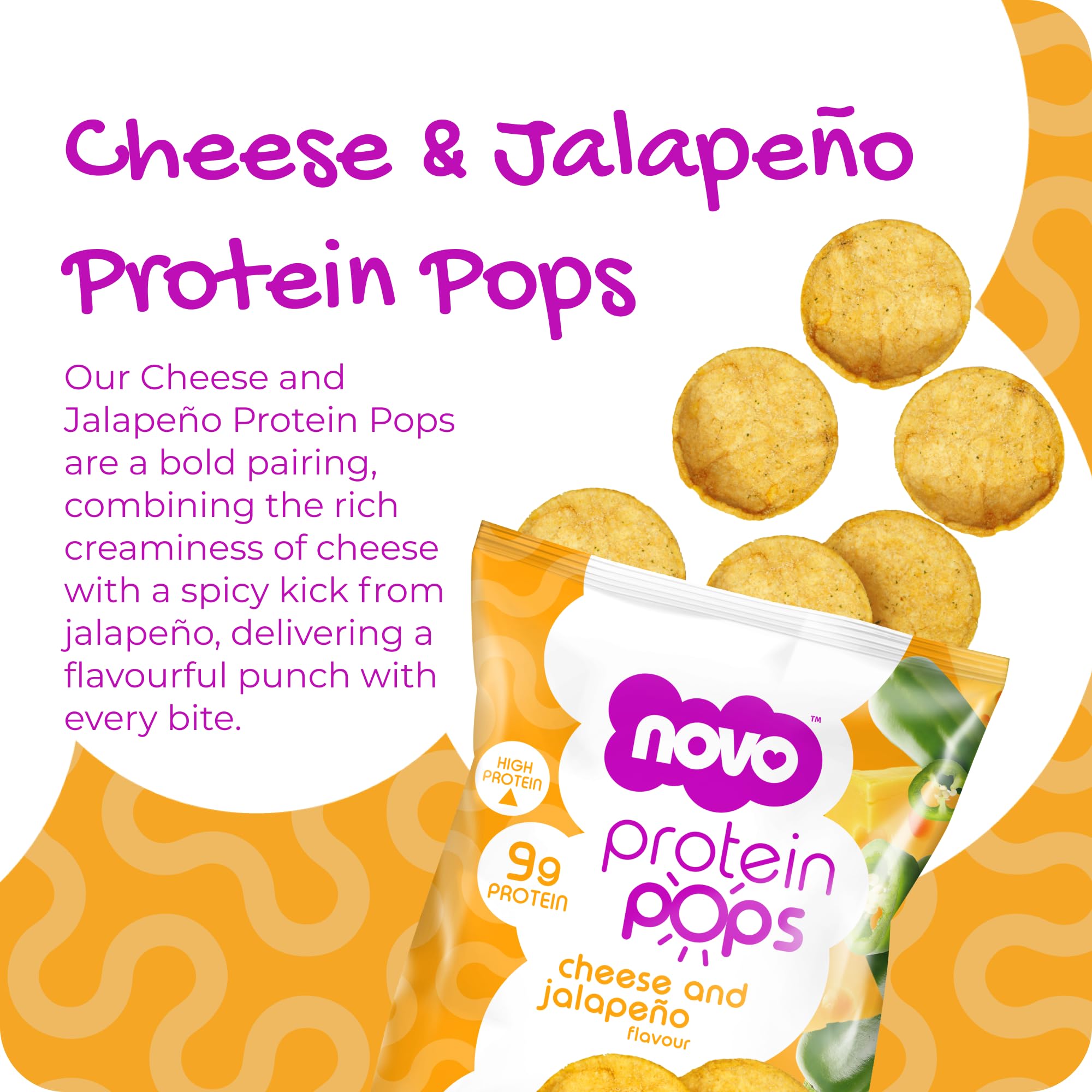 Novo Nutrition Novo Protein Pops - Protein Crisps