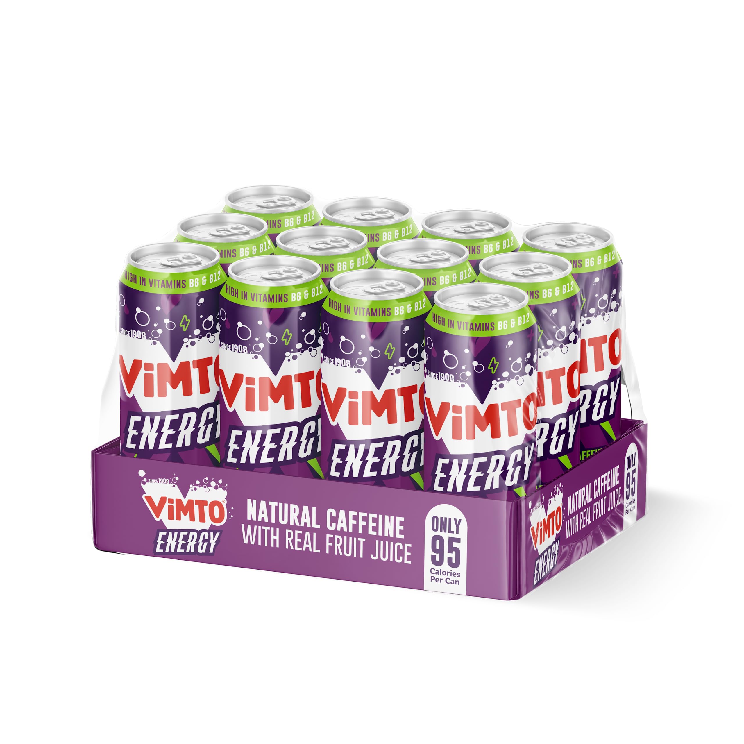 Vimto Energy - 12x500ml - Soda
