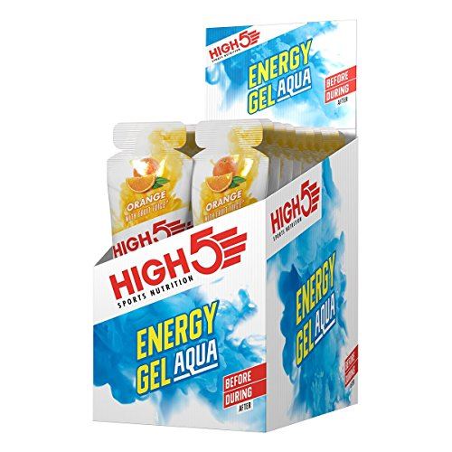 HIGH5 Energy Gel Aqua - 20x66g / Orange - Energy Gels