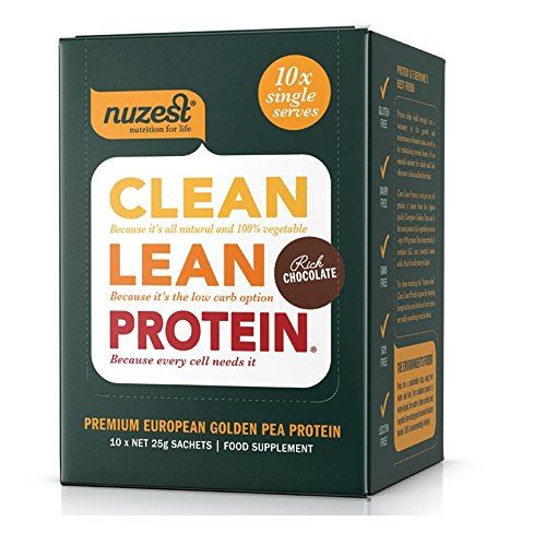 Nuzest Clean Lean Protein - 10x25g / Rich Chocolate - Pea Protein Powder
