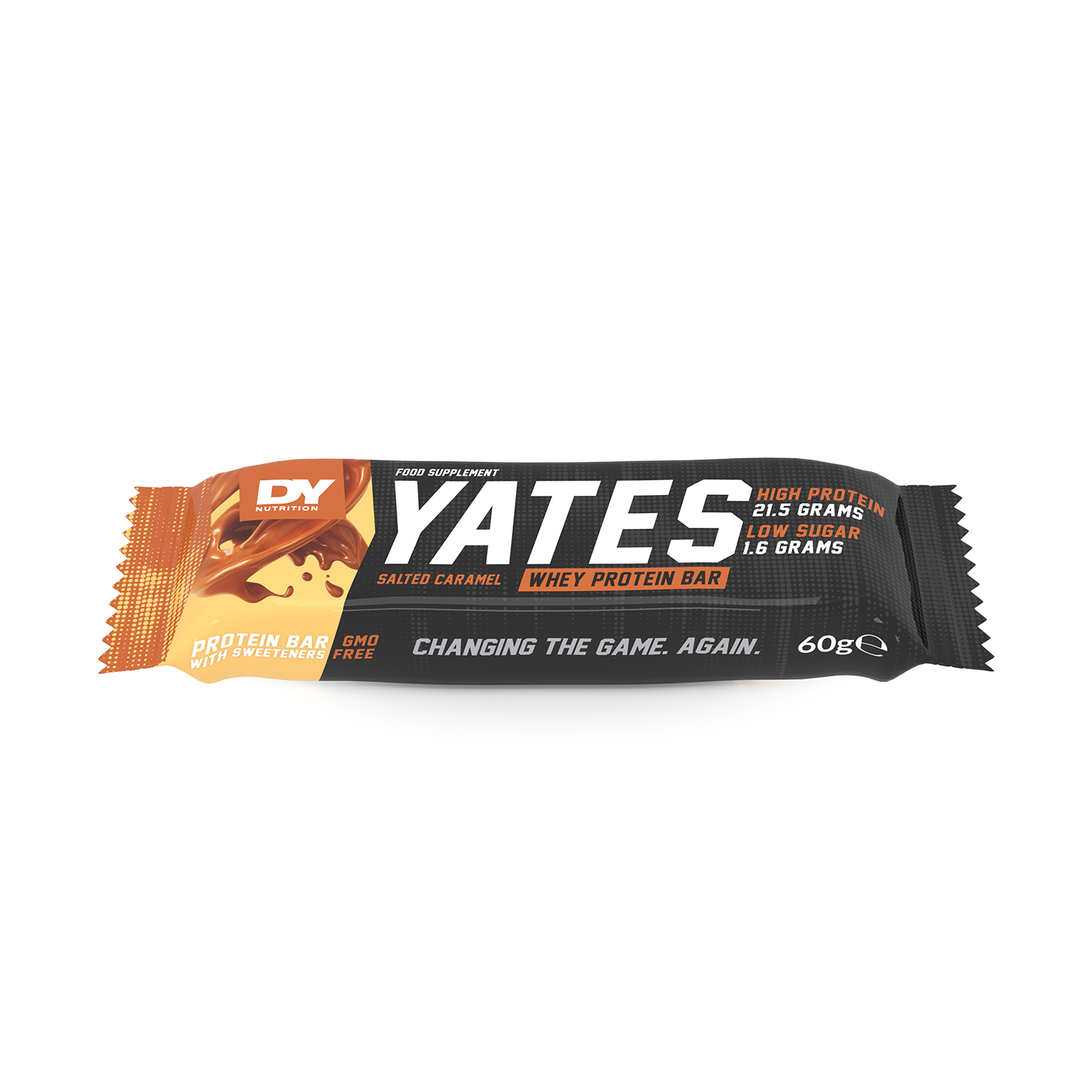 DY Nutrition Yates Protein Bar 12x60g - 6kg / White Choc Peanut - Protein Bars