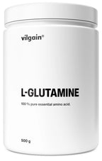 Vilgain L-Glutamine - 500g - Glutamine Powder