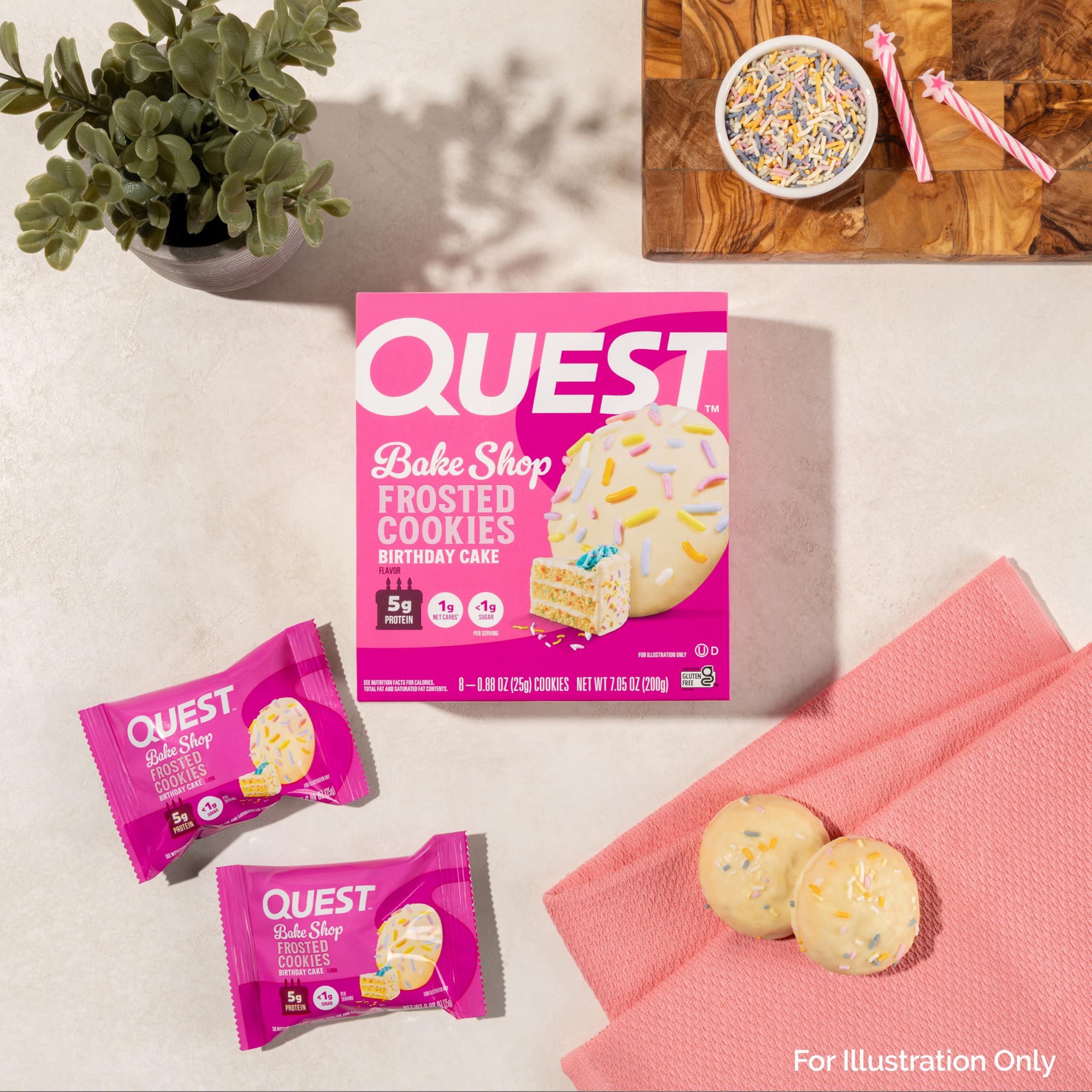 Quest Nutrition Frosted Cookies - Protein Cookies